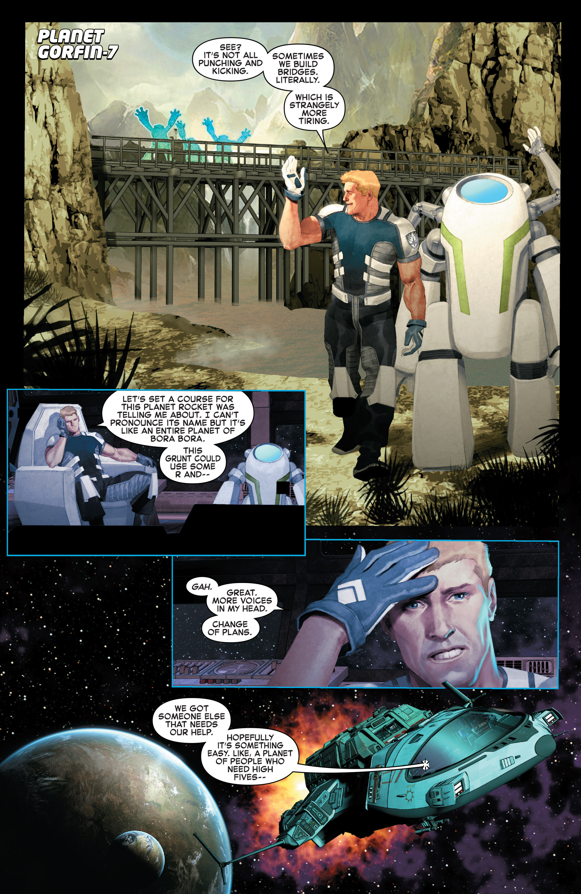 Read online Venom: Space Knight comic -  Issue #3 - 3