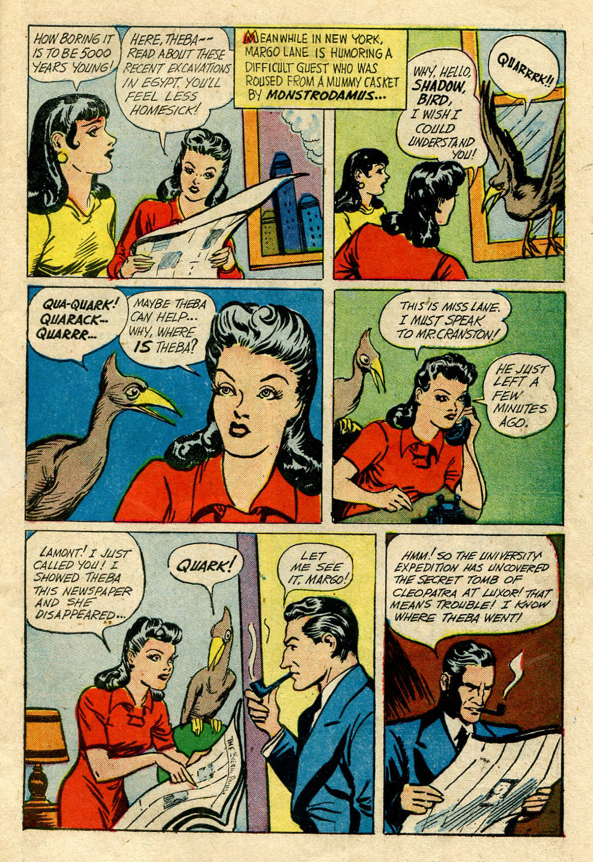 Read online Shadow Comics comic -  Issue #33 - 5