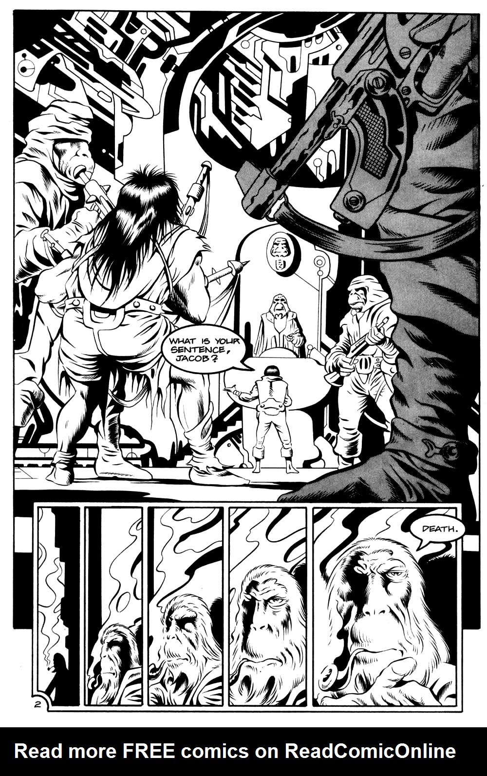 Read online Planet of the Apes (1990) comic -  Issue #9 - 4