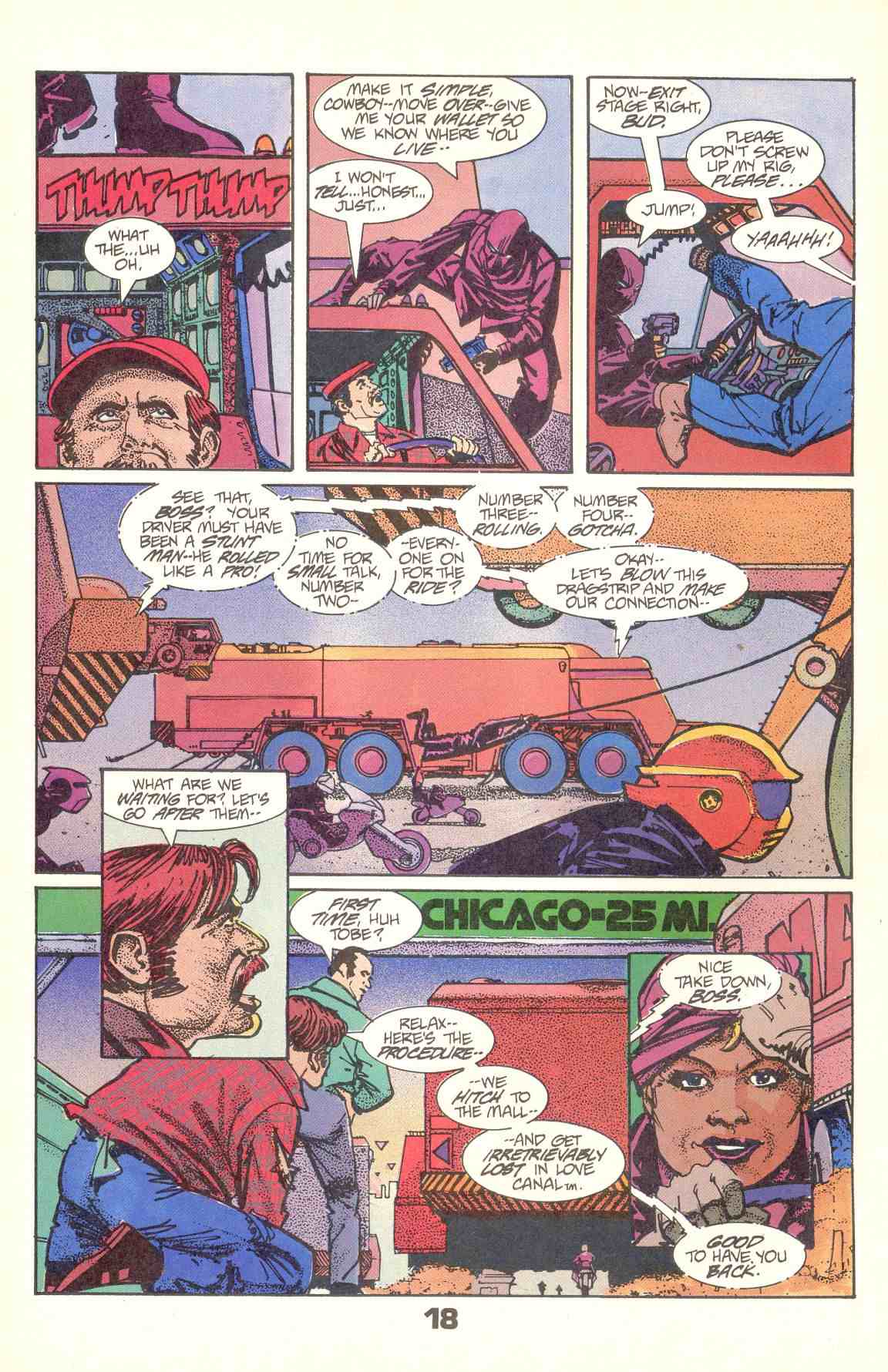 Read online Howard Chaykin's American Flagg comic -  Issue #3 - 20