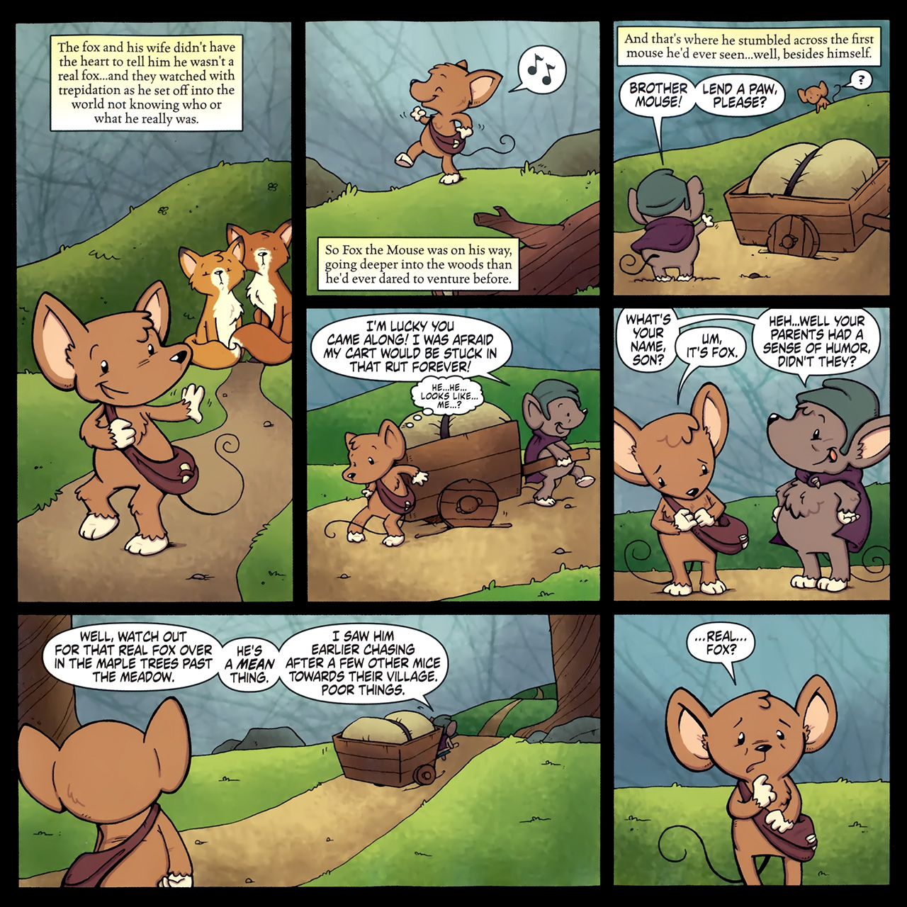Read online Mouse Guard: Legends of the Guard comic -  Issue #3 - 5