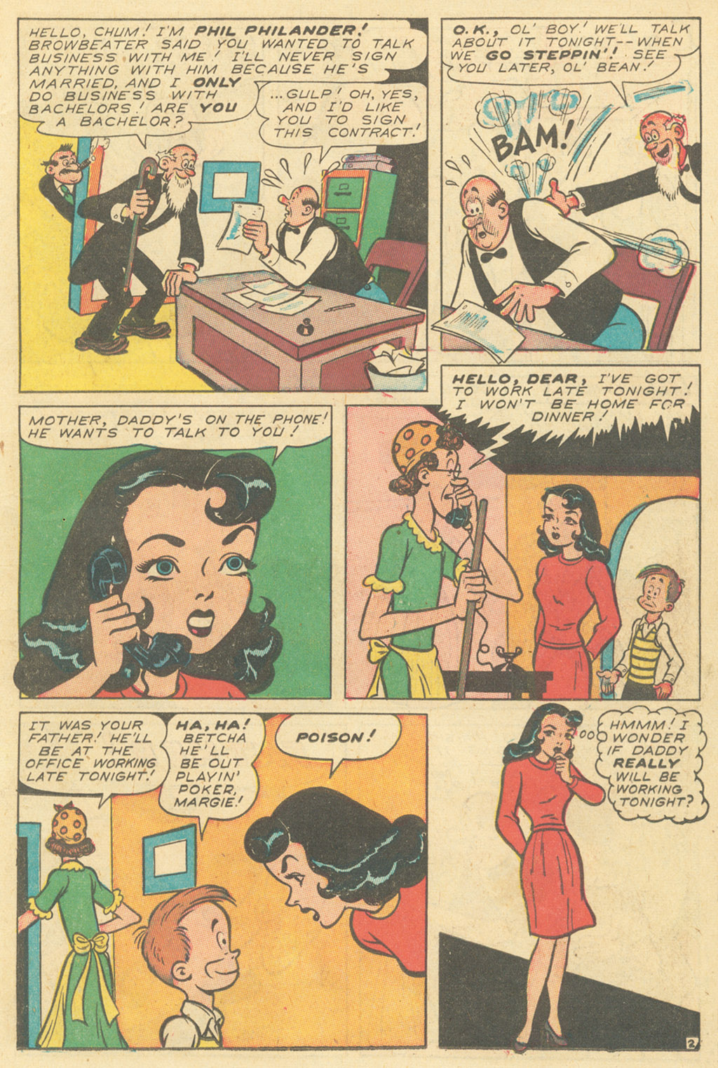Read online Margie Comics comic -  Issue #38 - 15