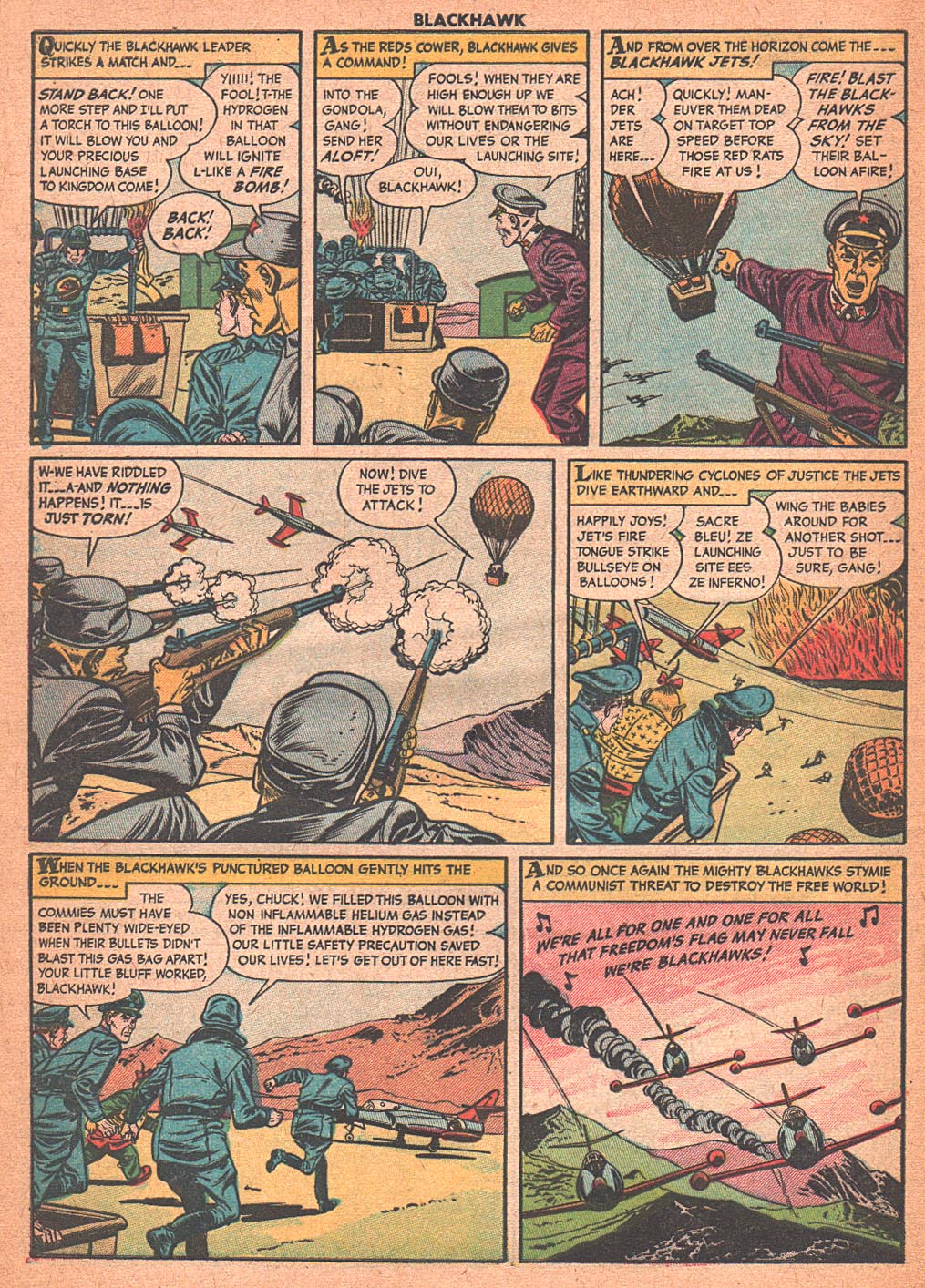 Read online Blackhawk (1957) comic -  Issue #89 - 32