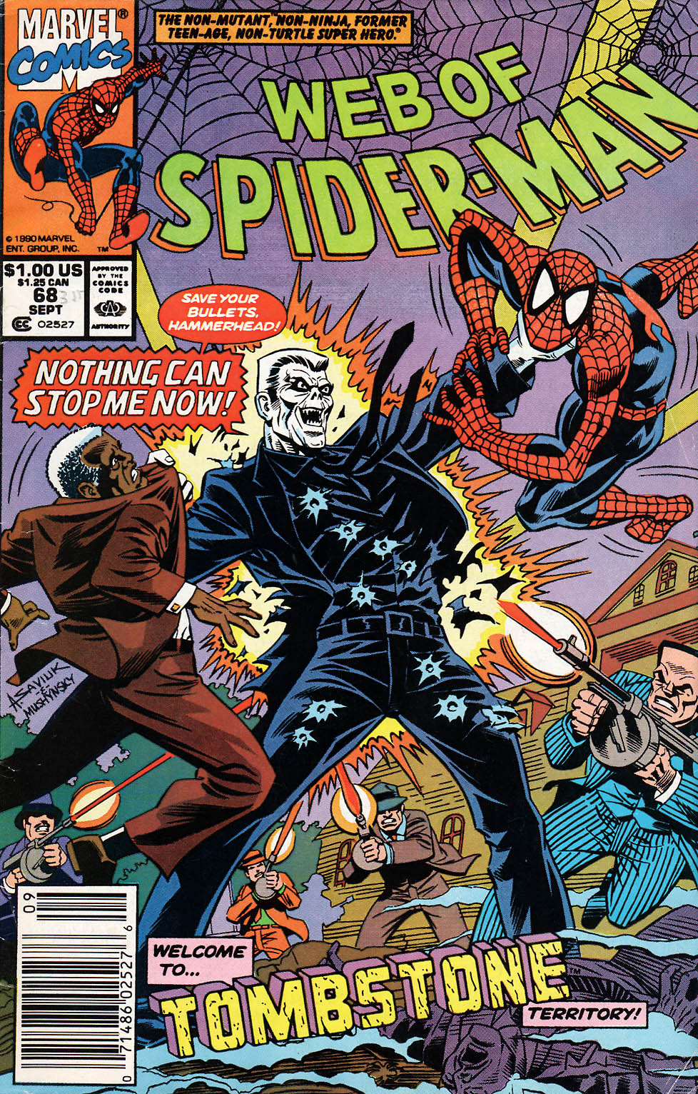 Read online Web of Spider-Man (1985) comic -  Issue #68 - 1