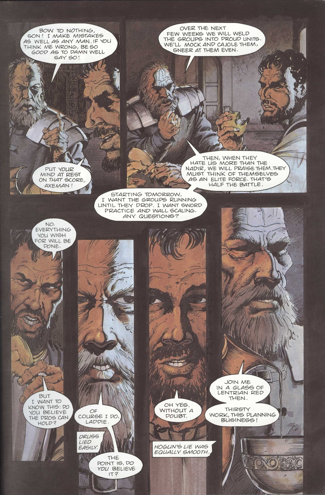 Read online David Gemmell's Legend: A Graphic Novel comic -  Issue # TPB - 36