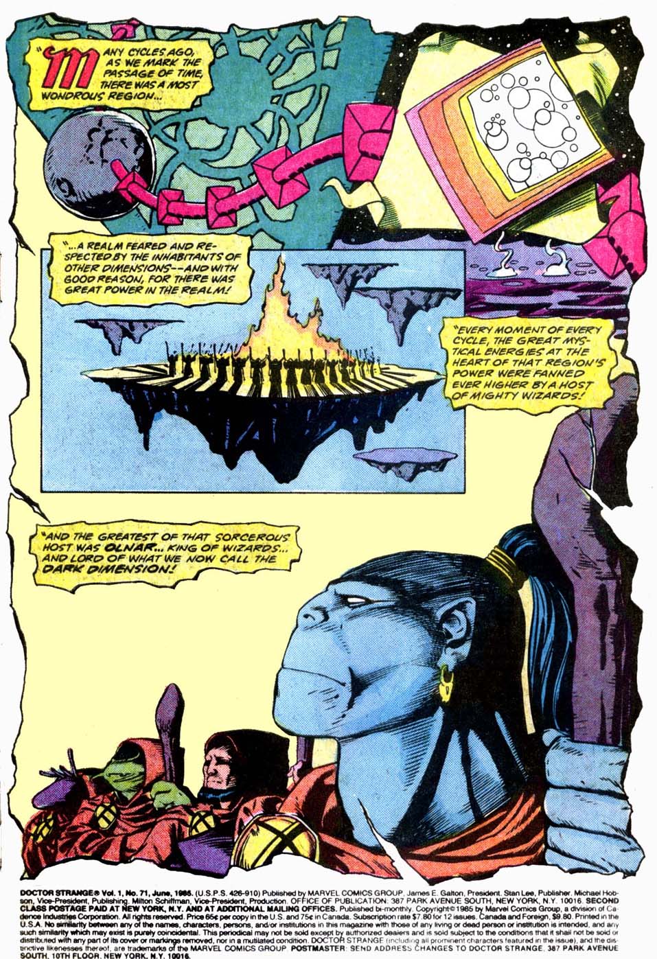 Read online Doctor Strange (1974) comic -  Issue #71 - 2