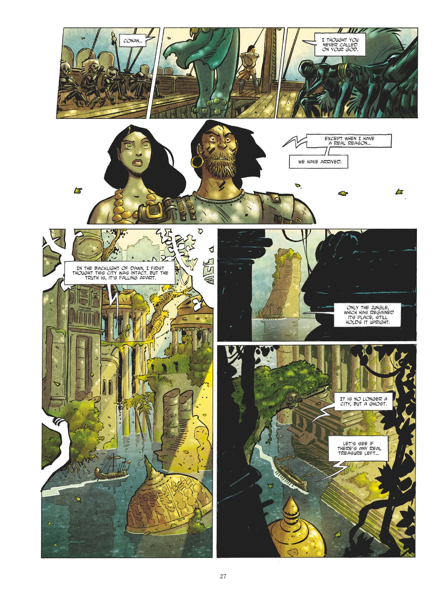 Read online Conan le Cimmérien - La Reine de la côte noire comic -  Issue #1 - 28