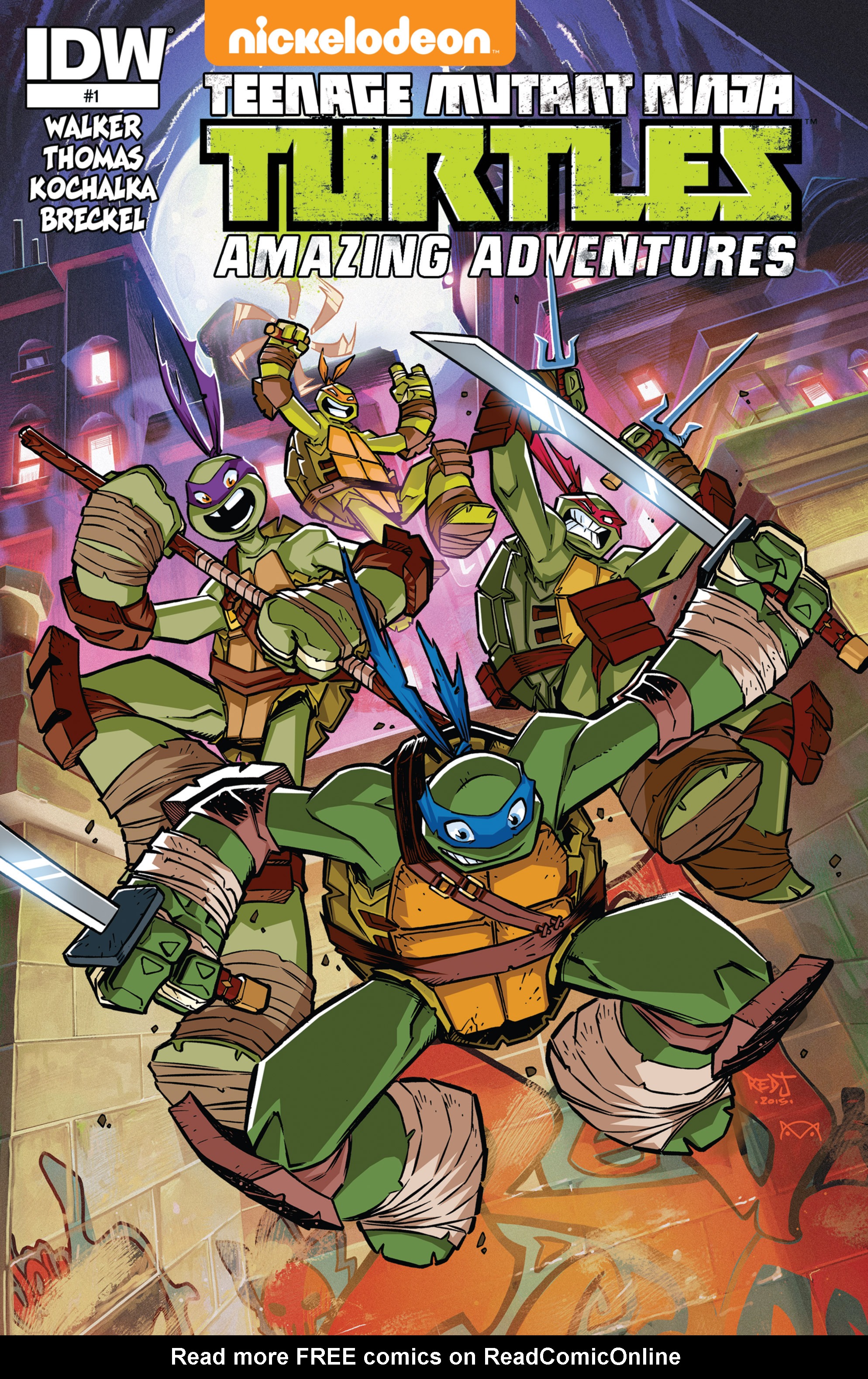 Read online Teenage Mutant Ninja Turtles Amazing Adventures comic -  Issue #1 - 1