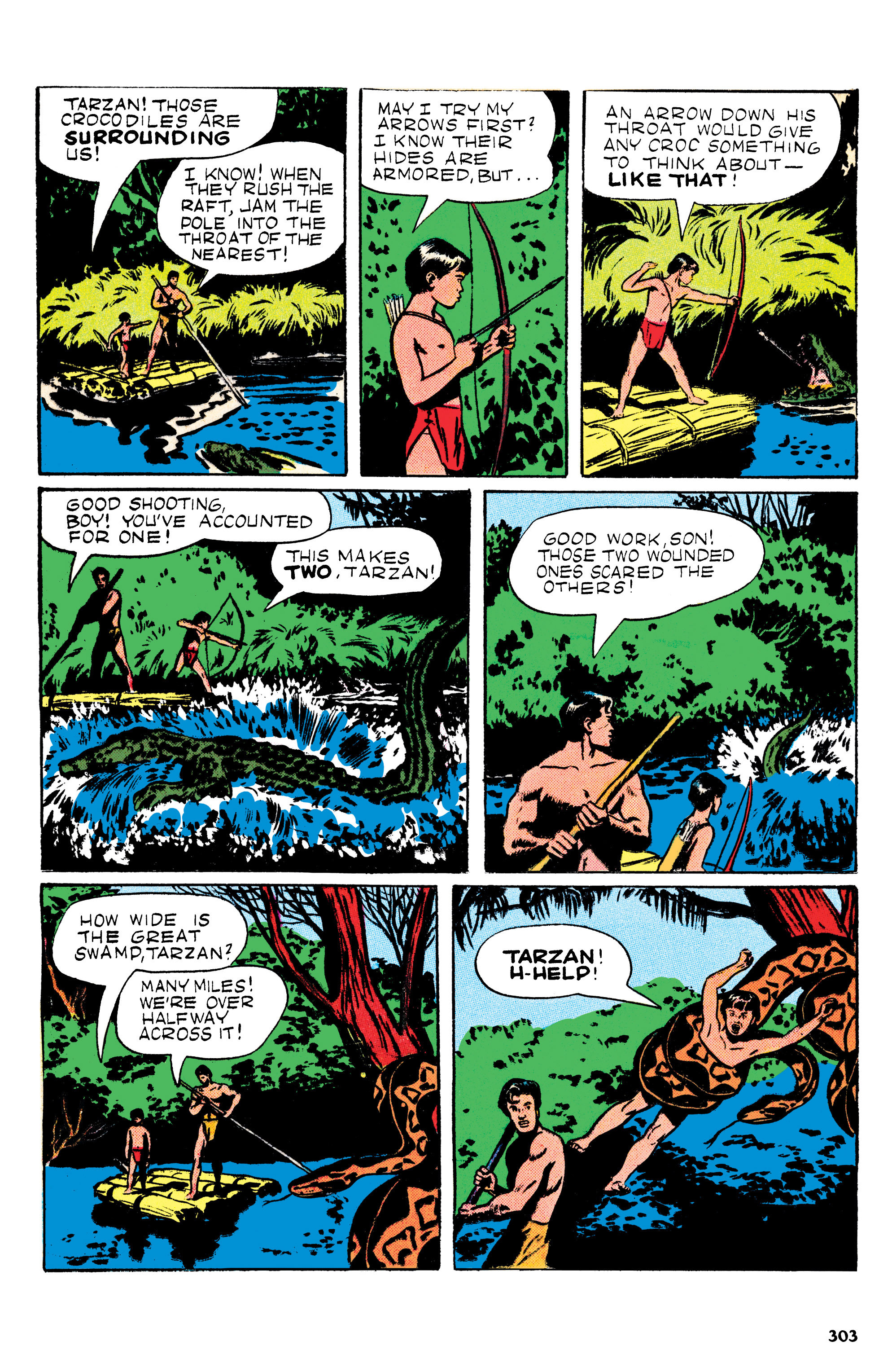Read online Edgar Rice Burroughs Tarzan: The Jesse Marsh Years Omnibus comic -  Issue # TPB (Part 4) - 5