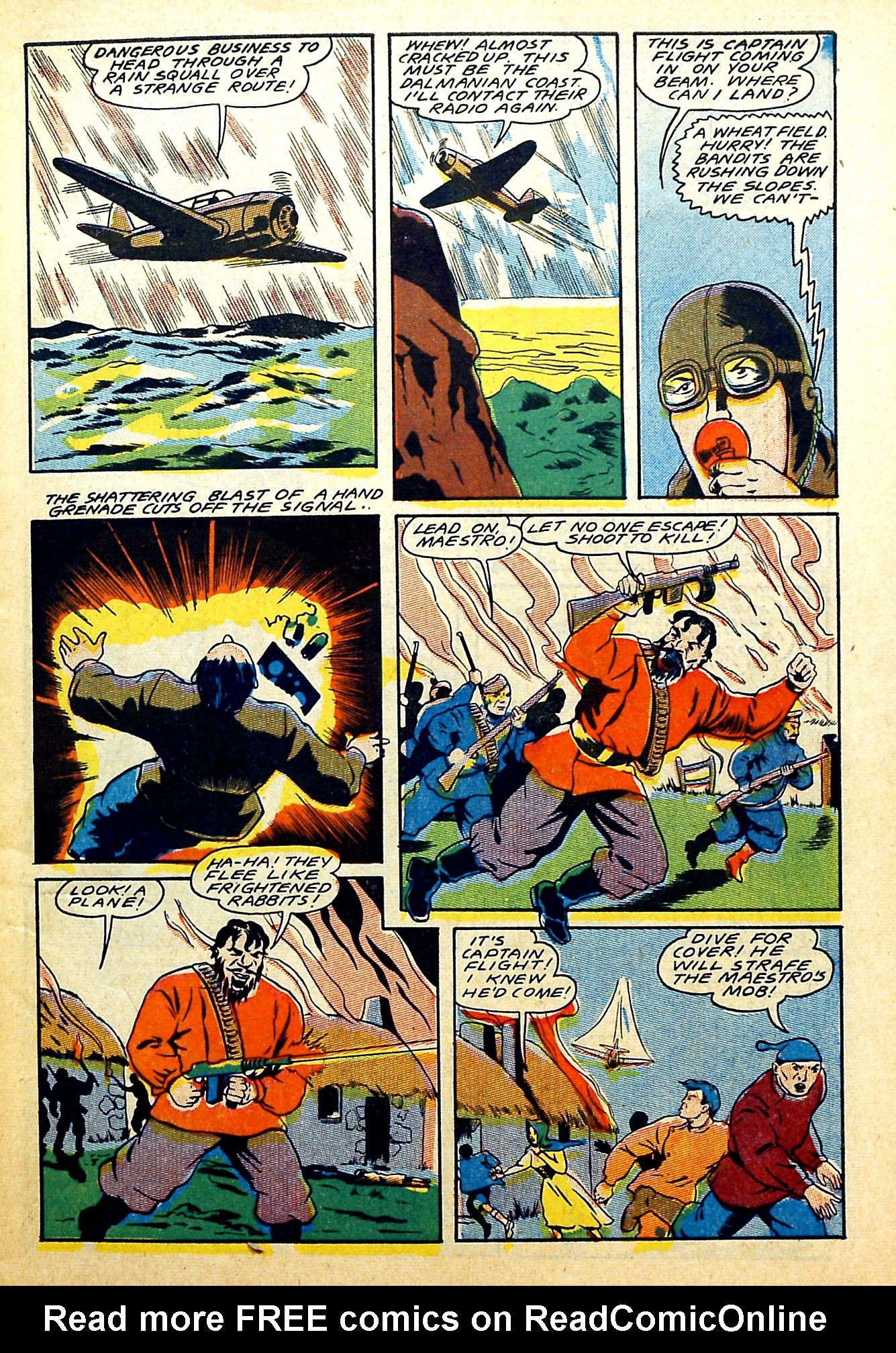 Read online Captain Flight Comics comic -  Issue #6 - 5