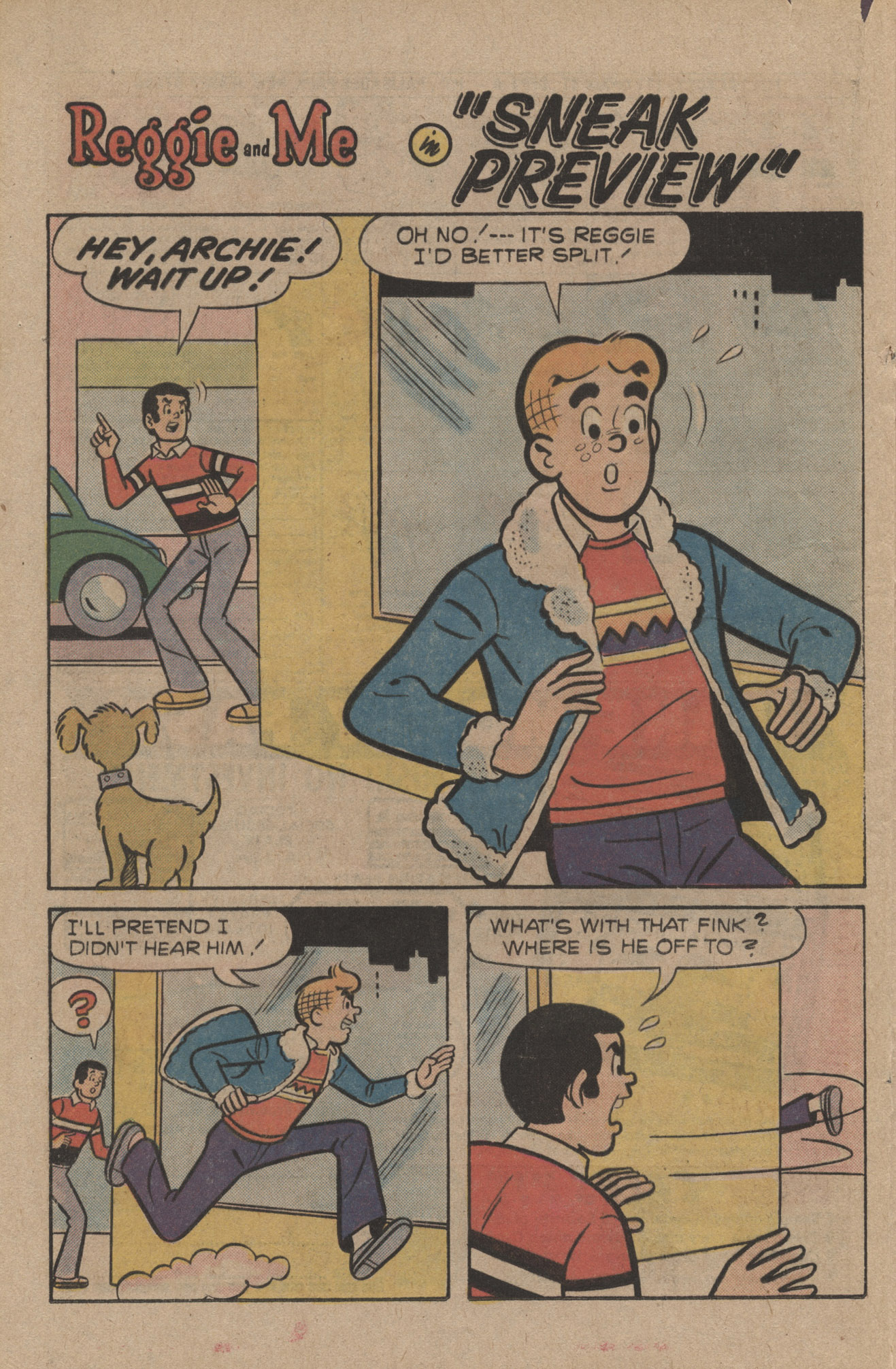 Read online Reggie and Me (1966) comic -  Issue #94 - 20