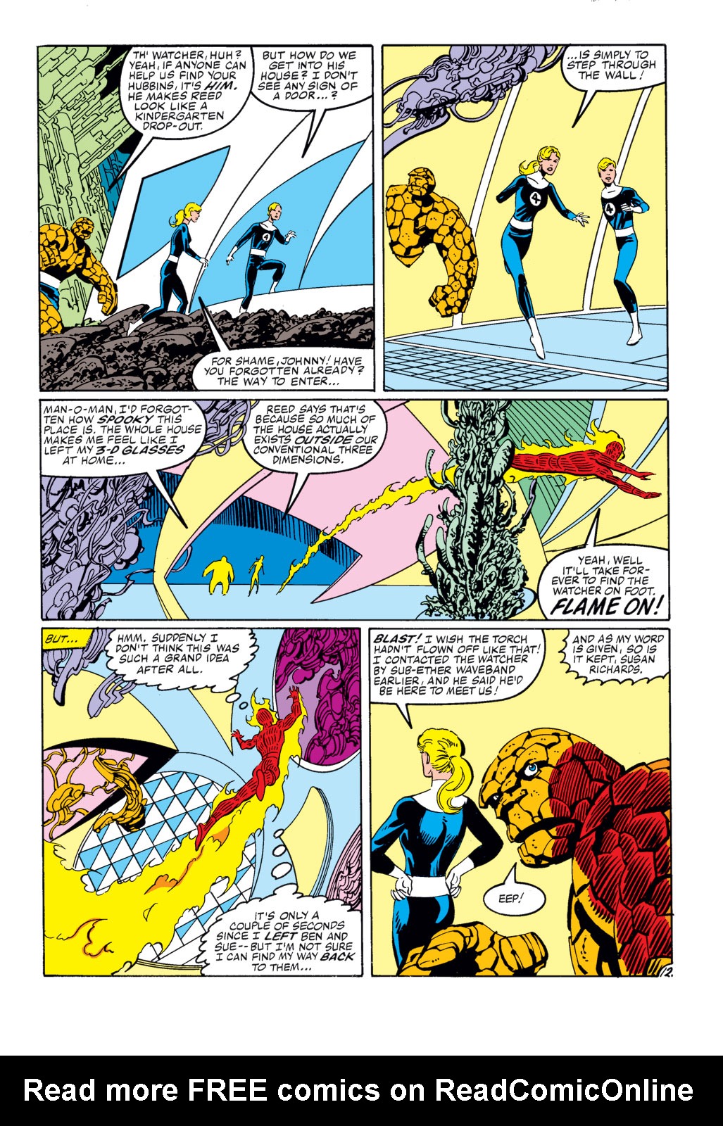 Read online Fantastic Four (1961) comic -  Issue #261 - 13