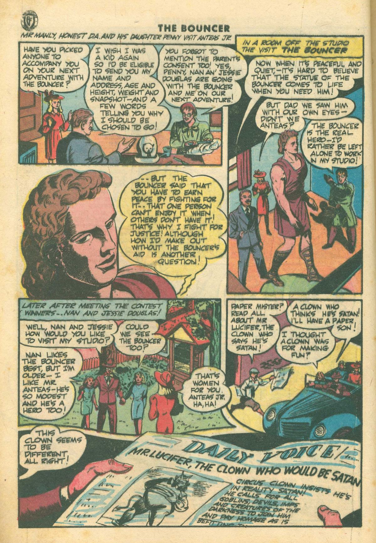 Read online The Bouncer (1944) comic -  Issue #12 - 4