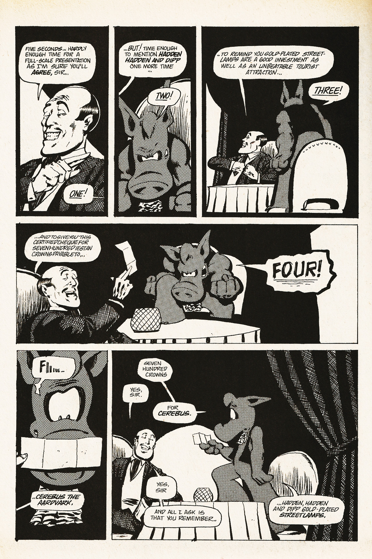 Read online Cerebus comic -  Issue #26 - 8