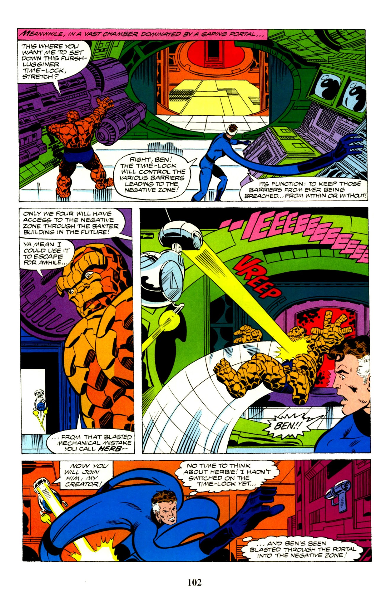 Read online Fantastic Four Visionaries: John Byrne comic -  Issue # TPB 0 - 103