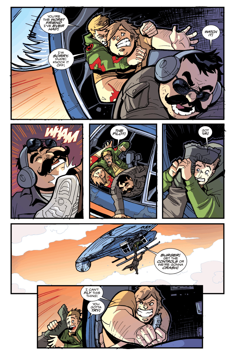 Read online Fanboys vs. Zombies comic -  Issue #10 - 17