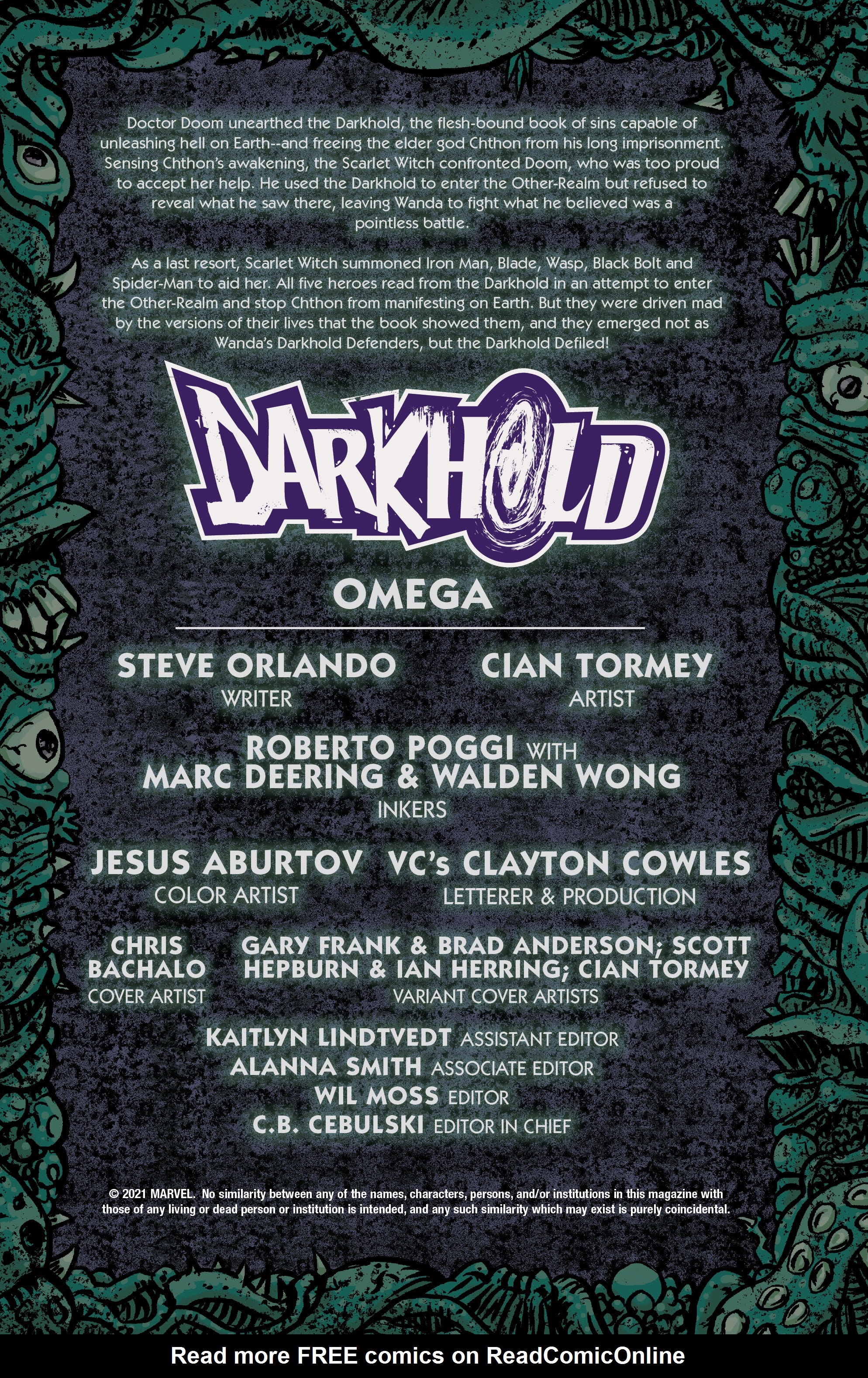 Read online The Darkhold comic -  Issue # Omega - 2