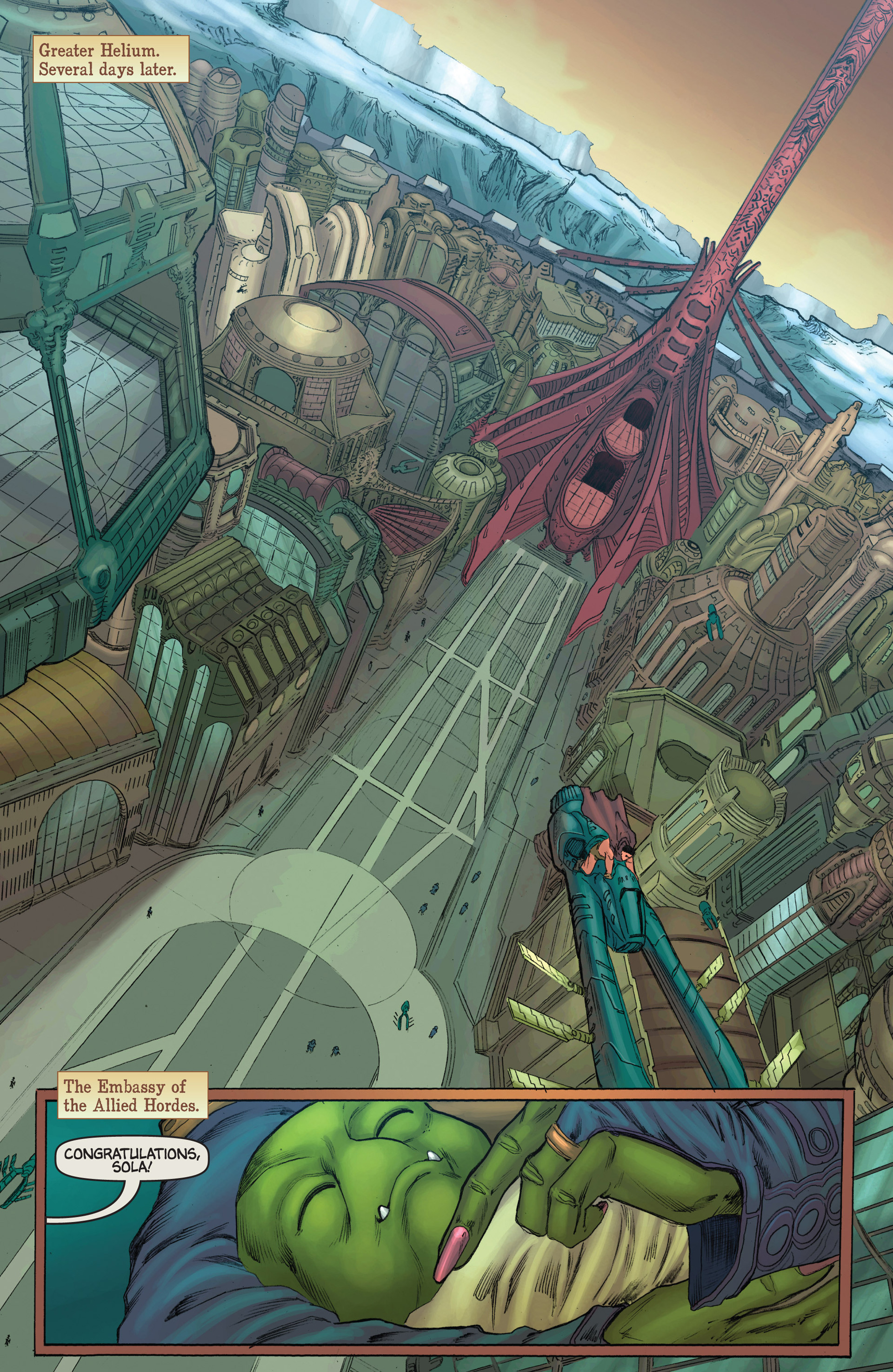 Read online Warlord of Mars comic -  Issue #30 - 22