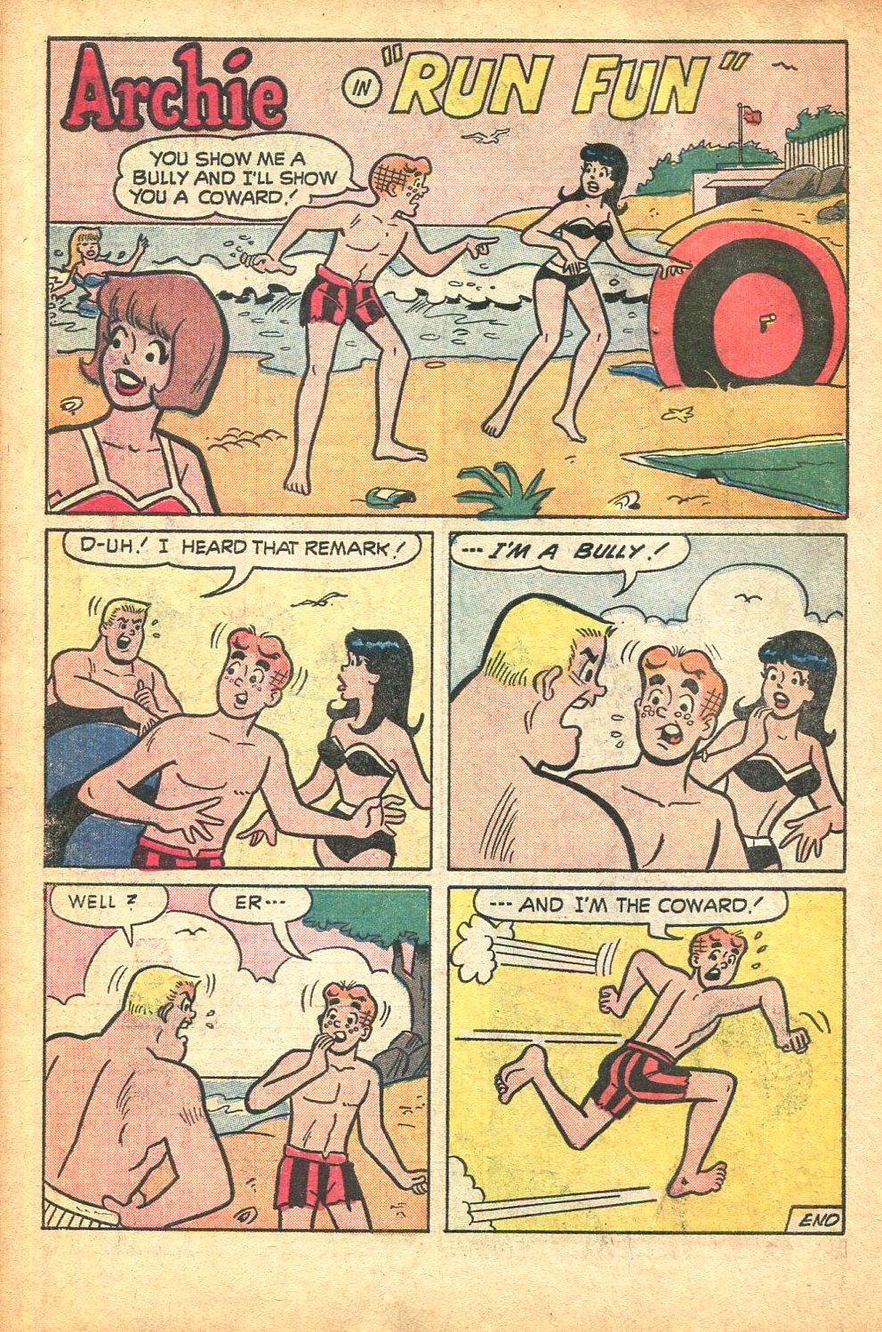 Read online Archie's TV Laugh-Out comic -  Issue #15 - 22