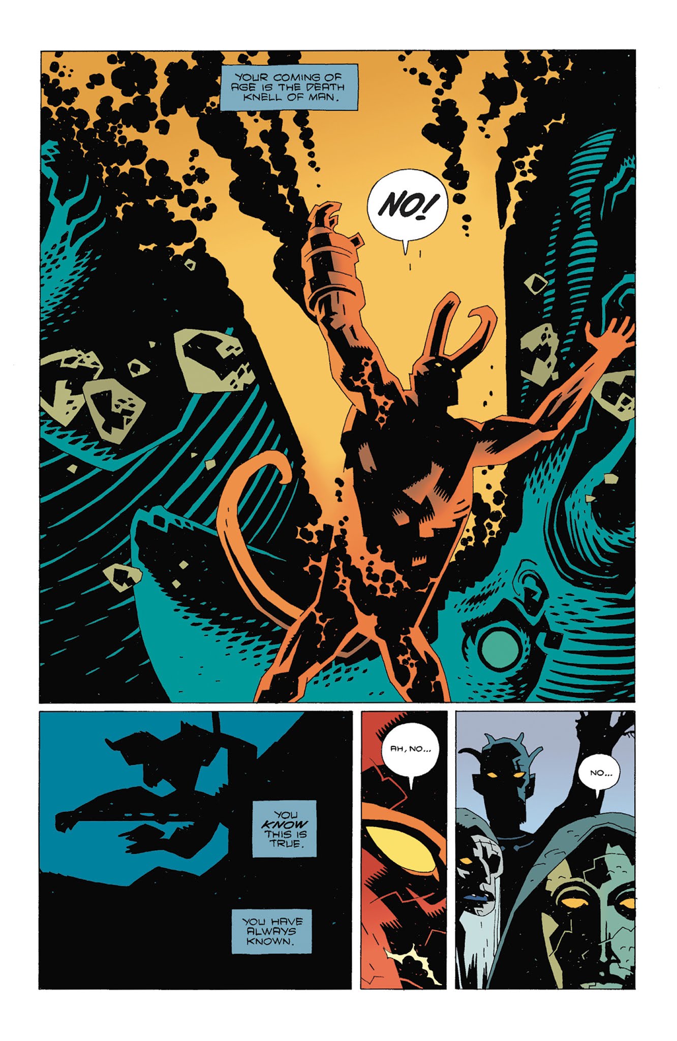 Read online Hellboy: Wake the Devil comic -  Issue # _TPB - 123