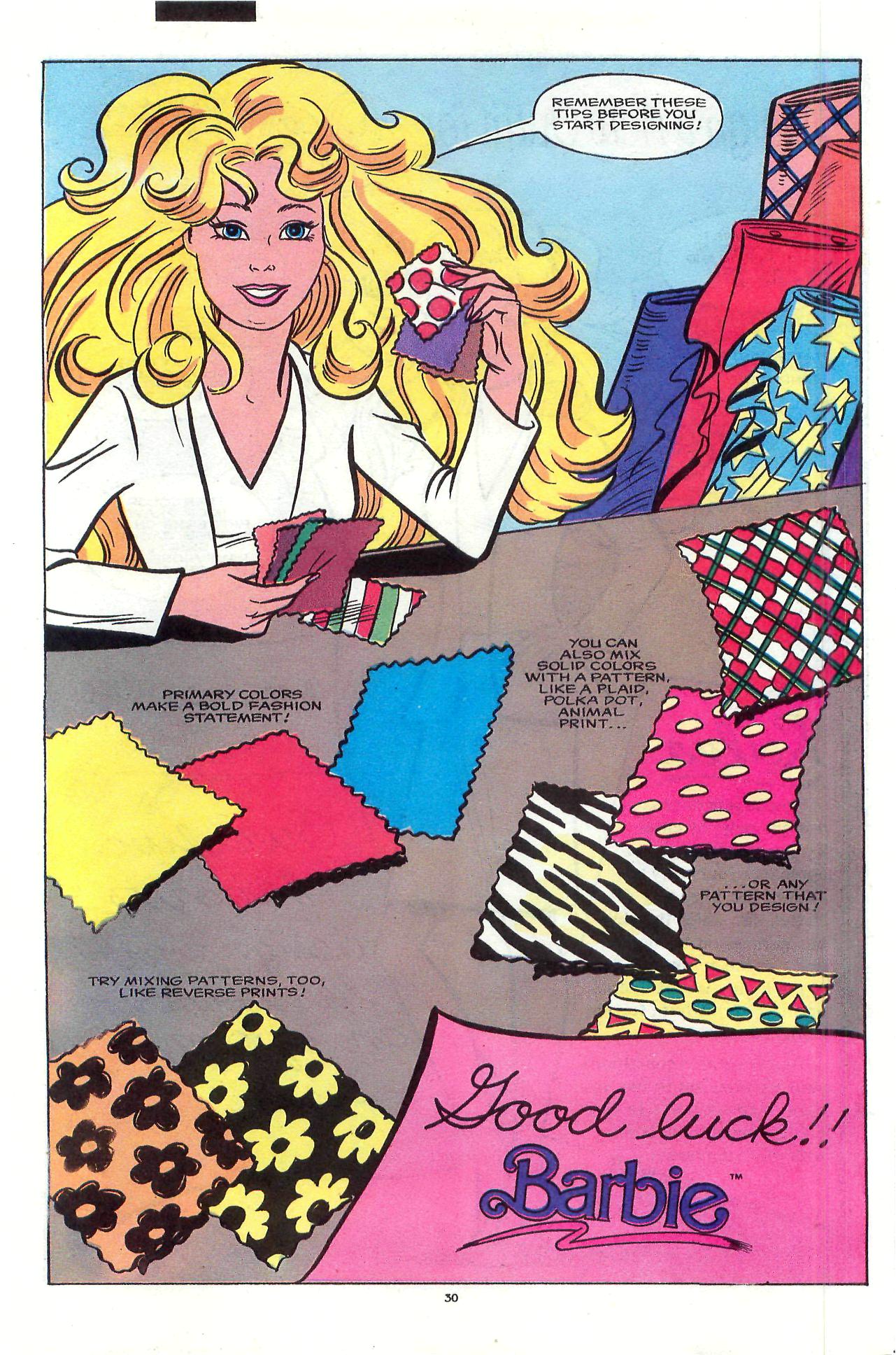 Read online Barbie Fashion comic -  Issue #1 - 32