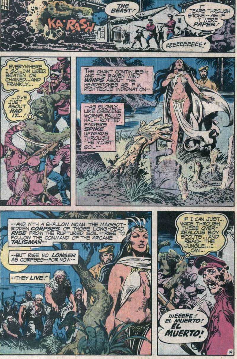 Read online Swamp Thing (1972) comic -  Issue #16 - 15