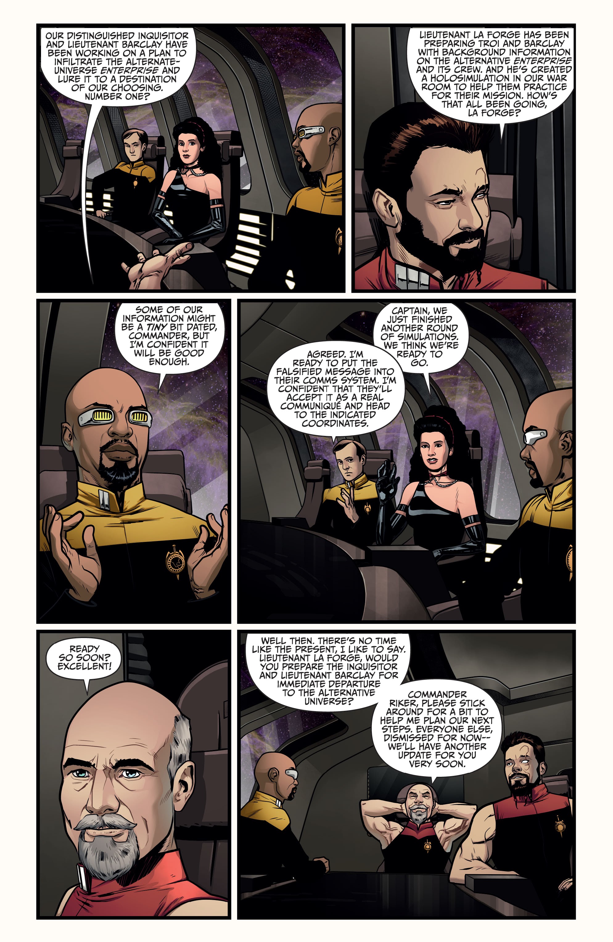 Read online Star Trek: The Next Generation: Mirror Universe Collection comic -  Issue # TPB (Part 2) - 91