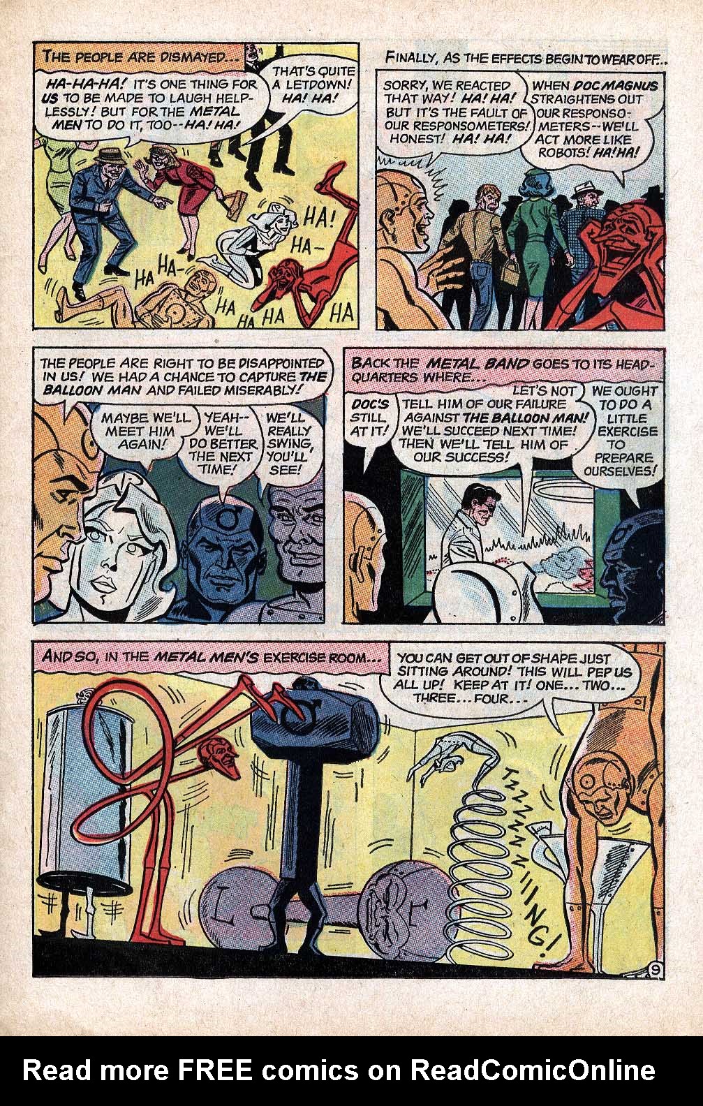 Read online Metal Men (1963) comic -  Issue #24 - 15