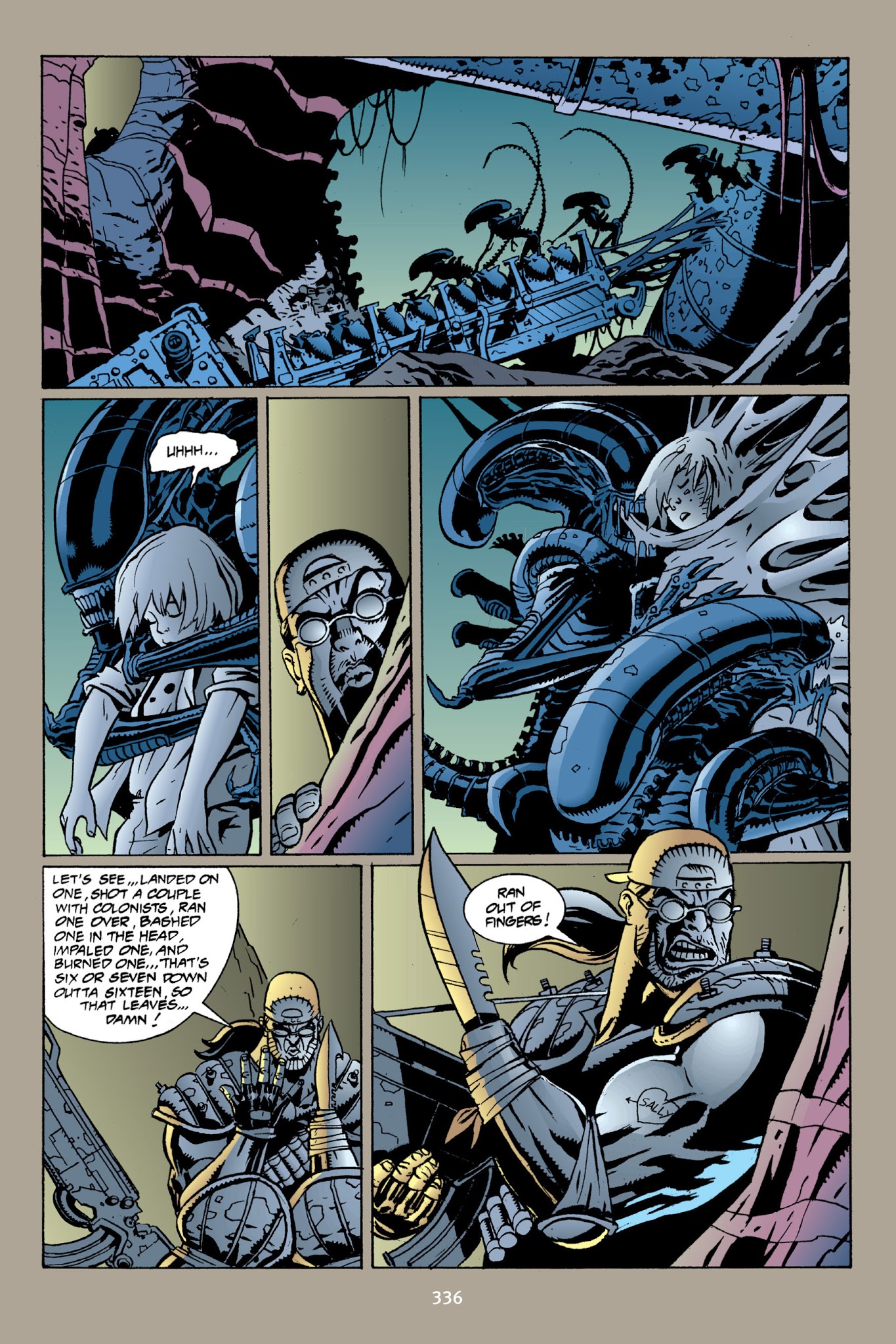 Read online Aliens Omnibus comic -  Issue # TPB 4 - 334
