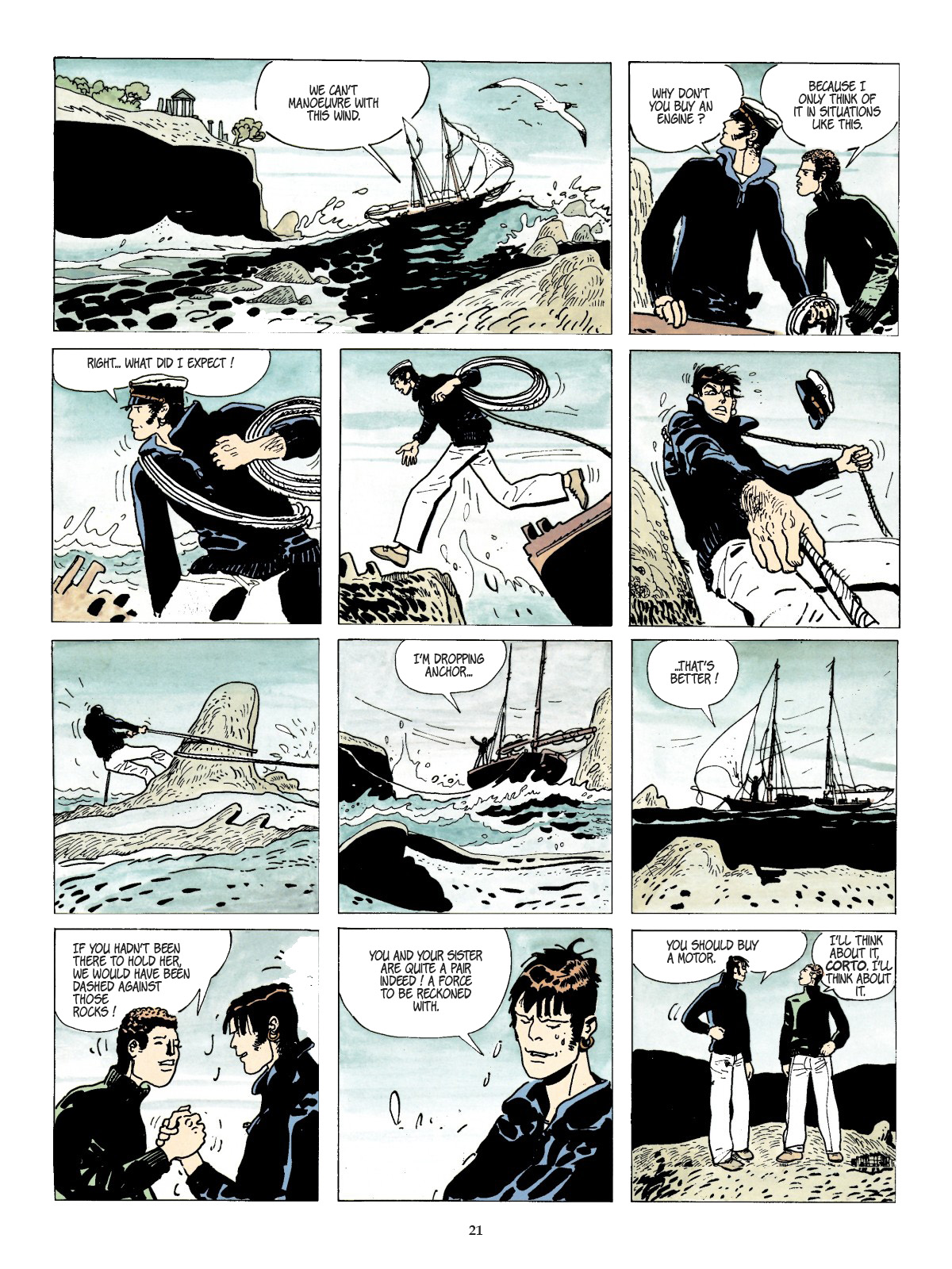 Read online Corto Maltese comic -  Issue # TPB 11 - 24