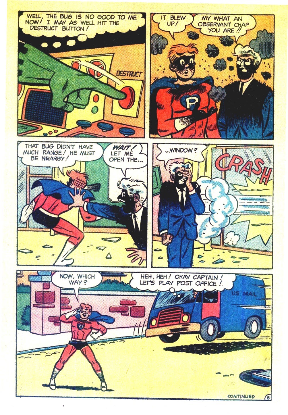 Read online Archie as Captain Pureheart comic -  Issue #6 - 8