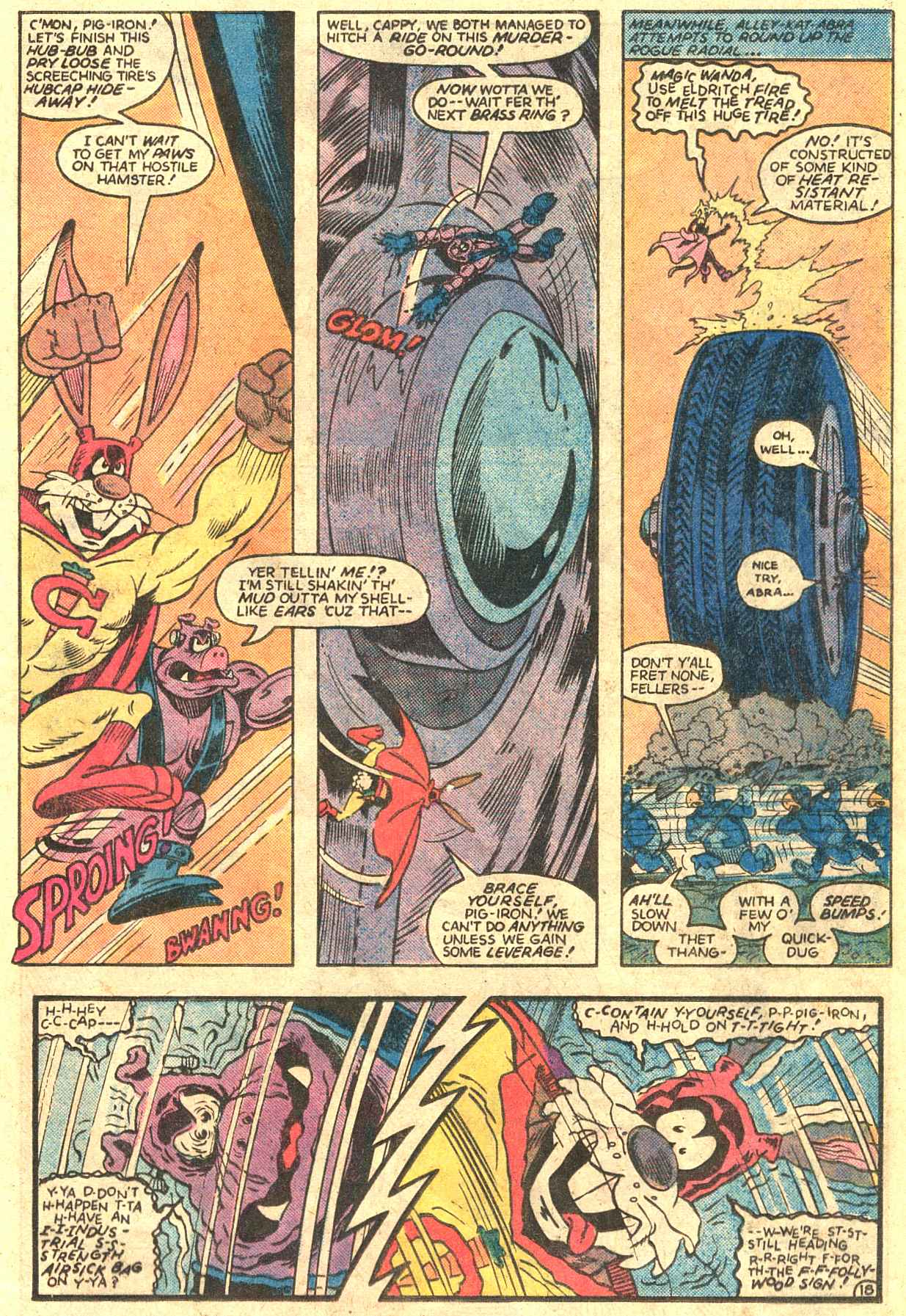 Read online Captain Carrot and His Amazing Zoo Crew! comic -  Issue #16 - 19