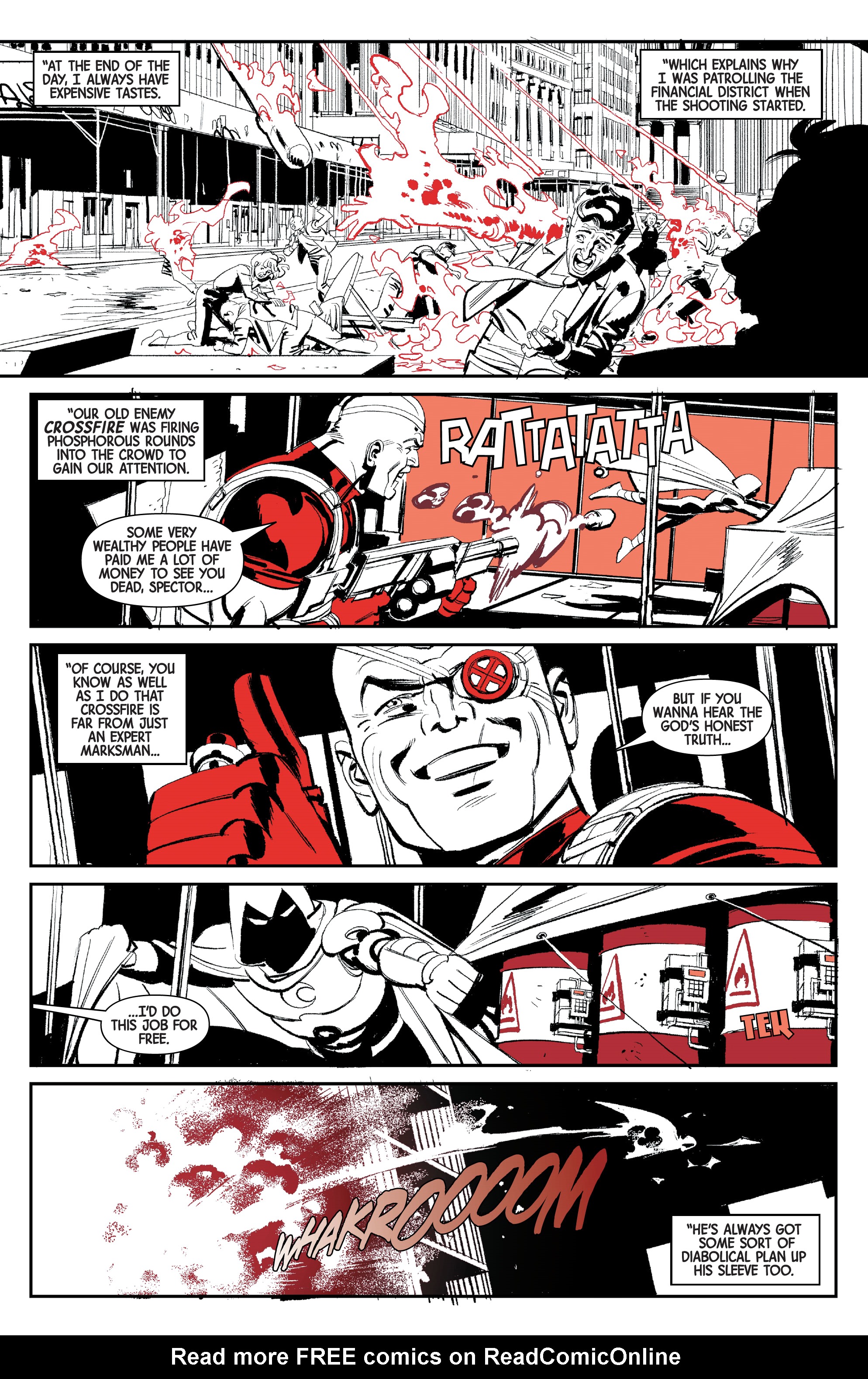 Read online Moon Knight: Black, White & Blood comic -  Issue #2 - 17