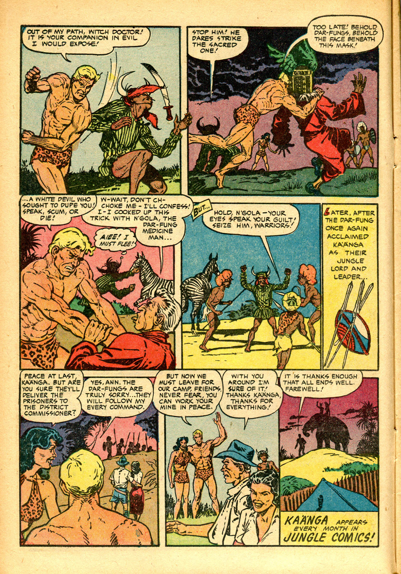 Read online Jungle Comics comic -  Issue #135 - 16