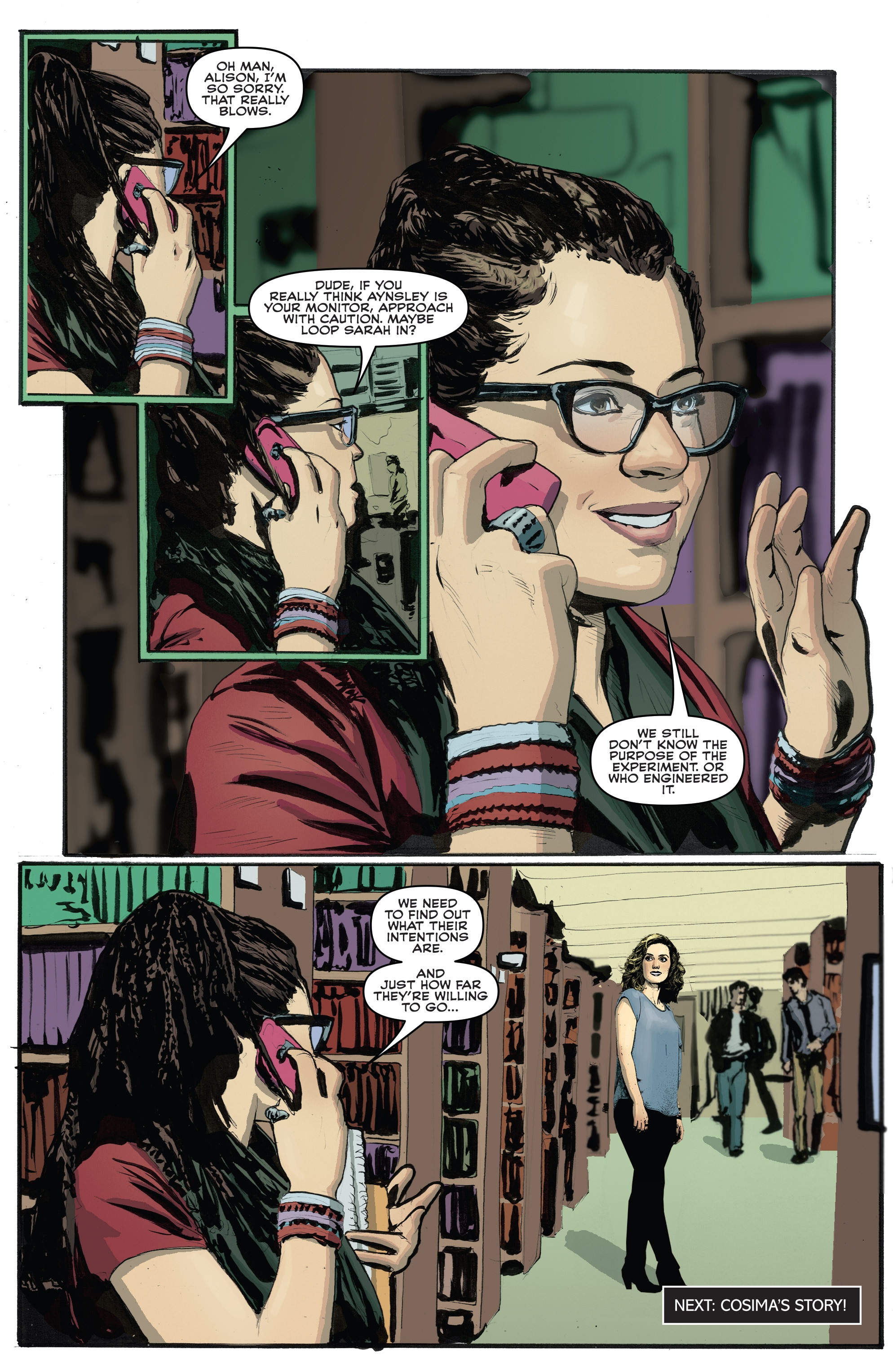 Read online Orphan Black comic -  Issue #3 - 23