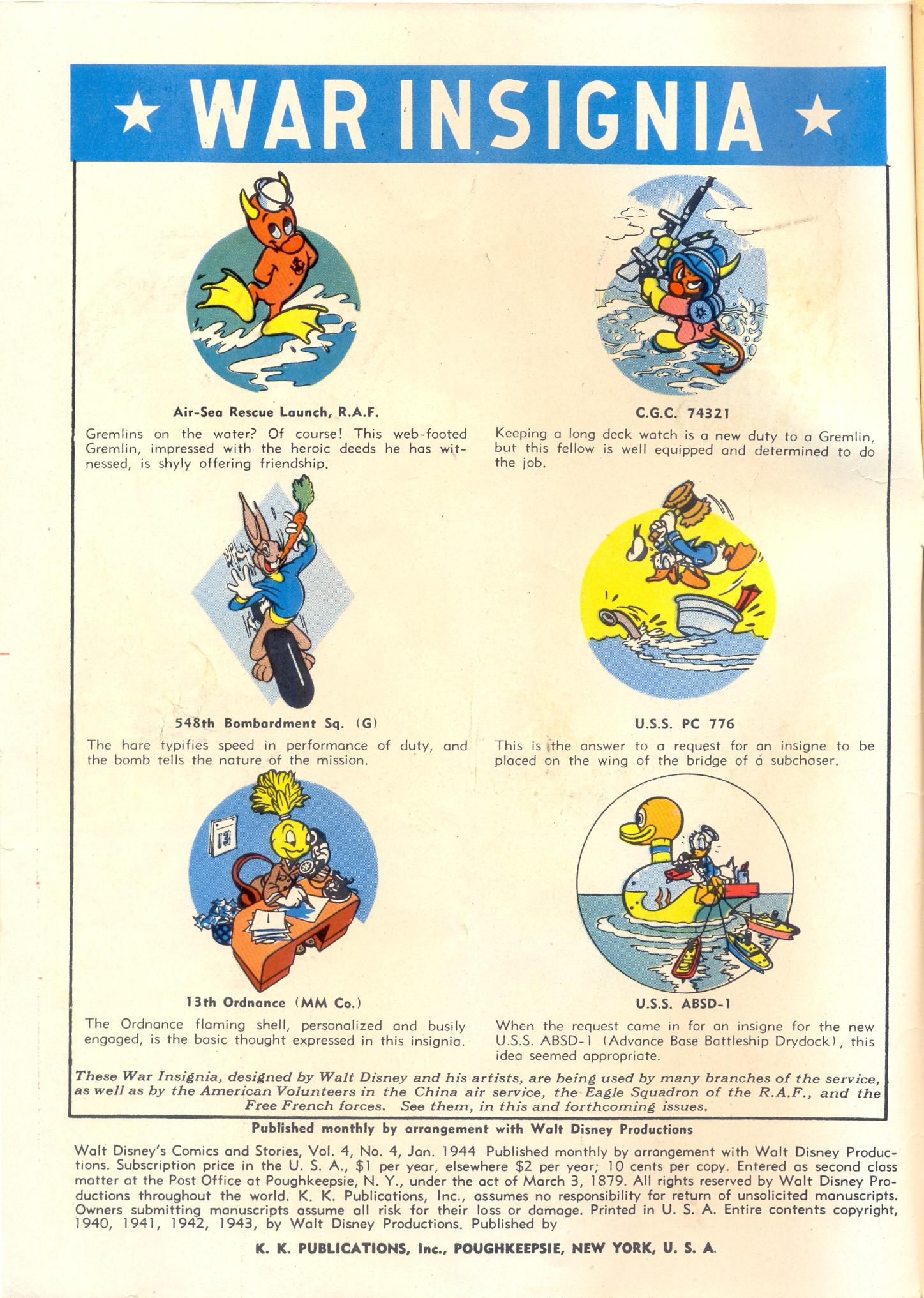 Read online Walt Disney's Comics and Stories comic -  Issue #40 - 2
