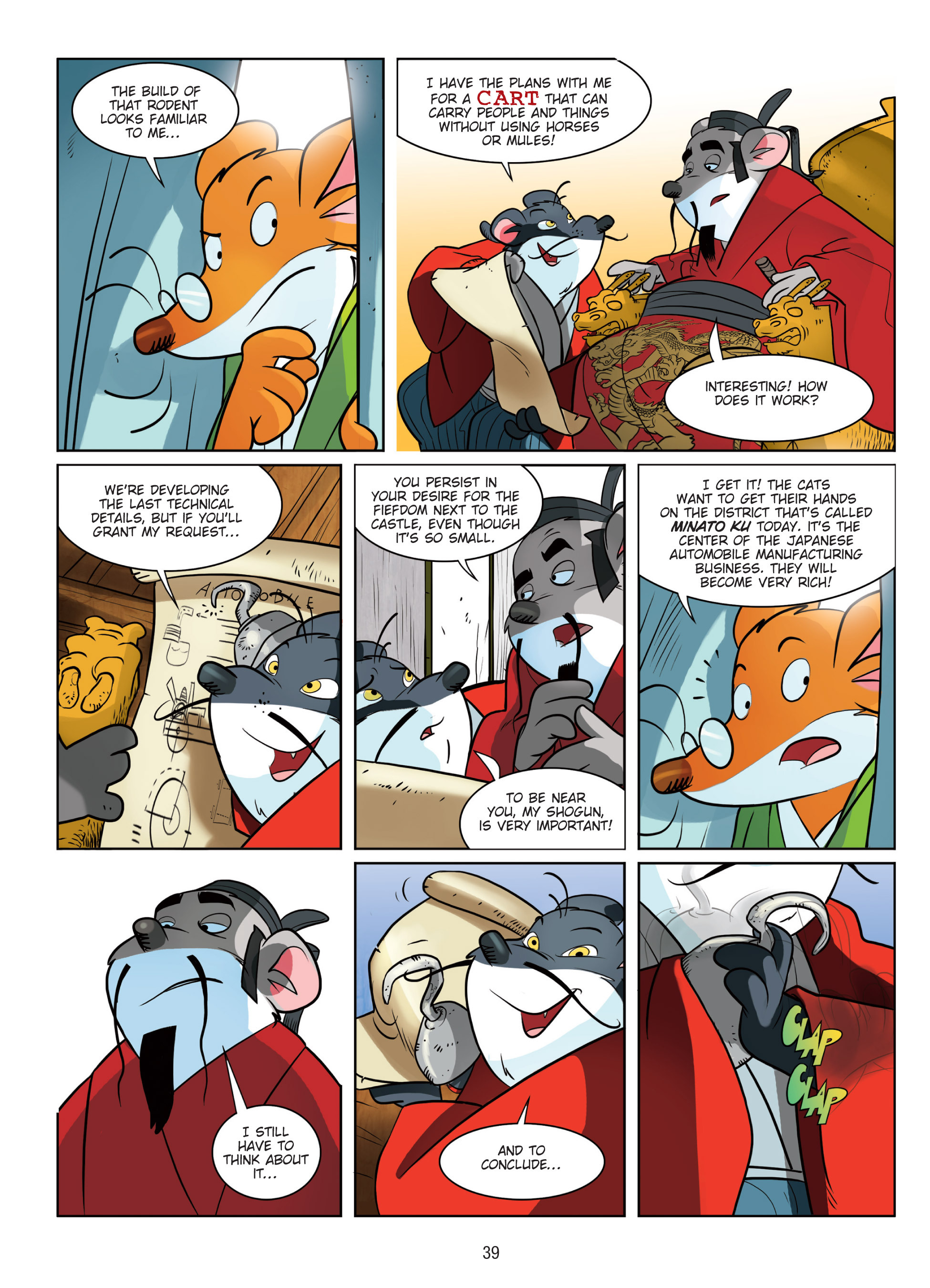 Read online Geronimo Stilton comic -  Issue # TPB 12 - 39