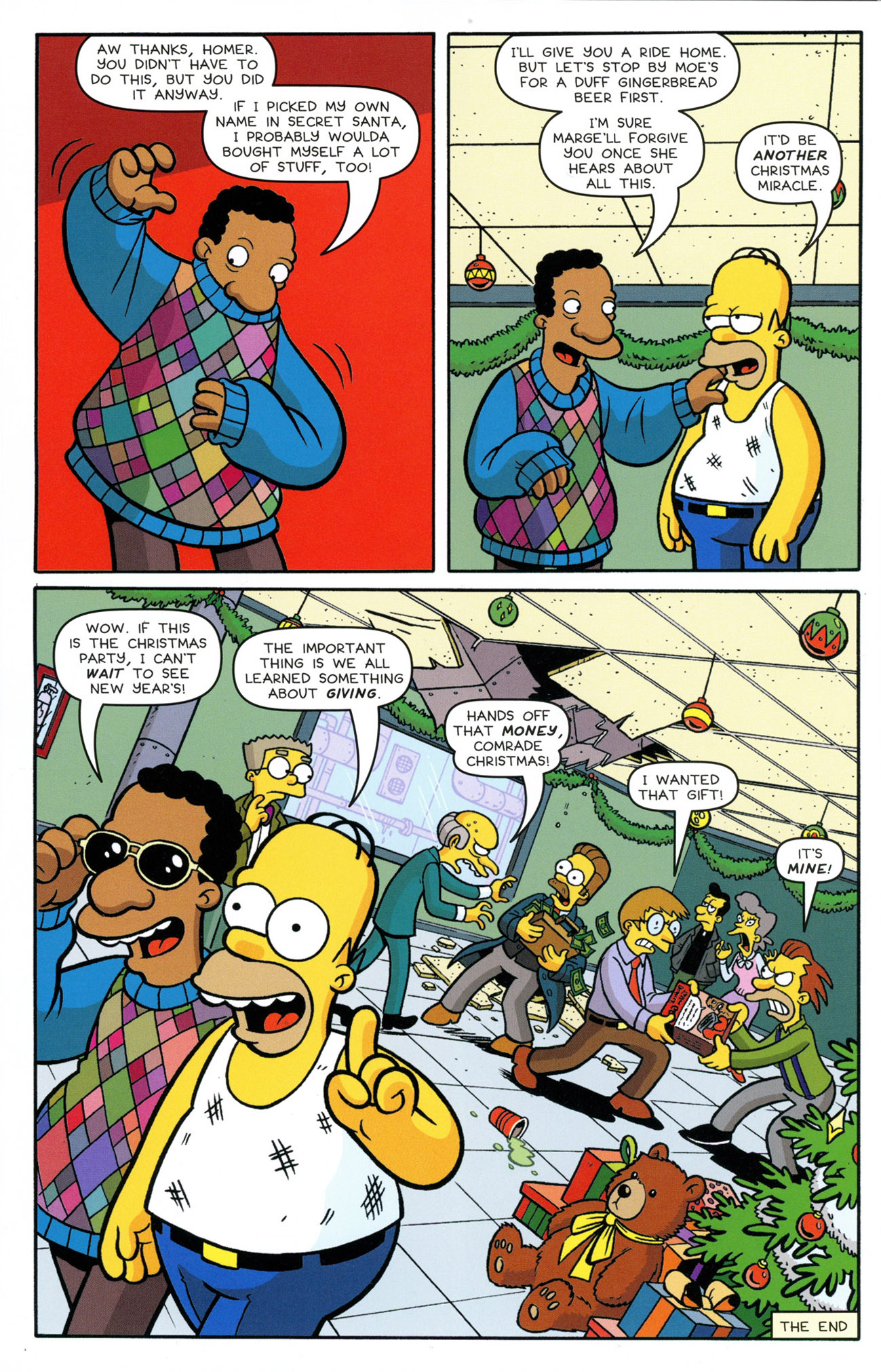 Read online The Simpsons Winter Wingding comic -  Issue #10 - 12