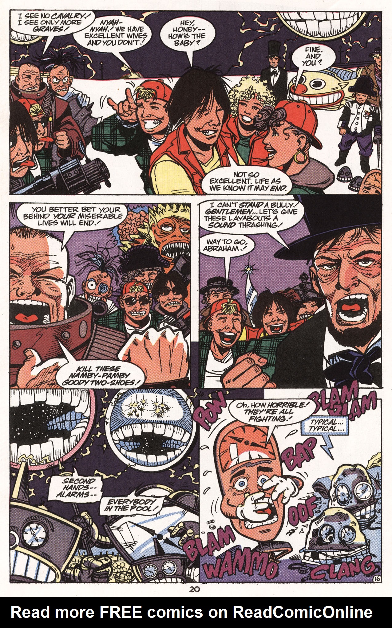 Read online Bill & Ted's Excellent Comic Book comic -  Issue #7 - 22