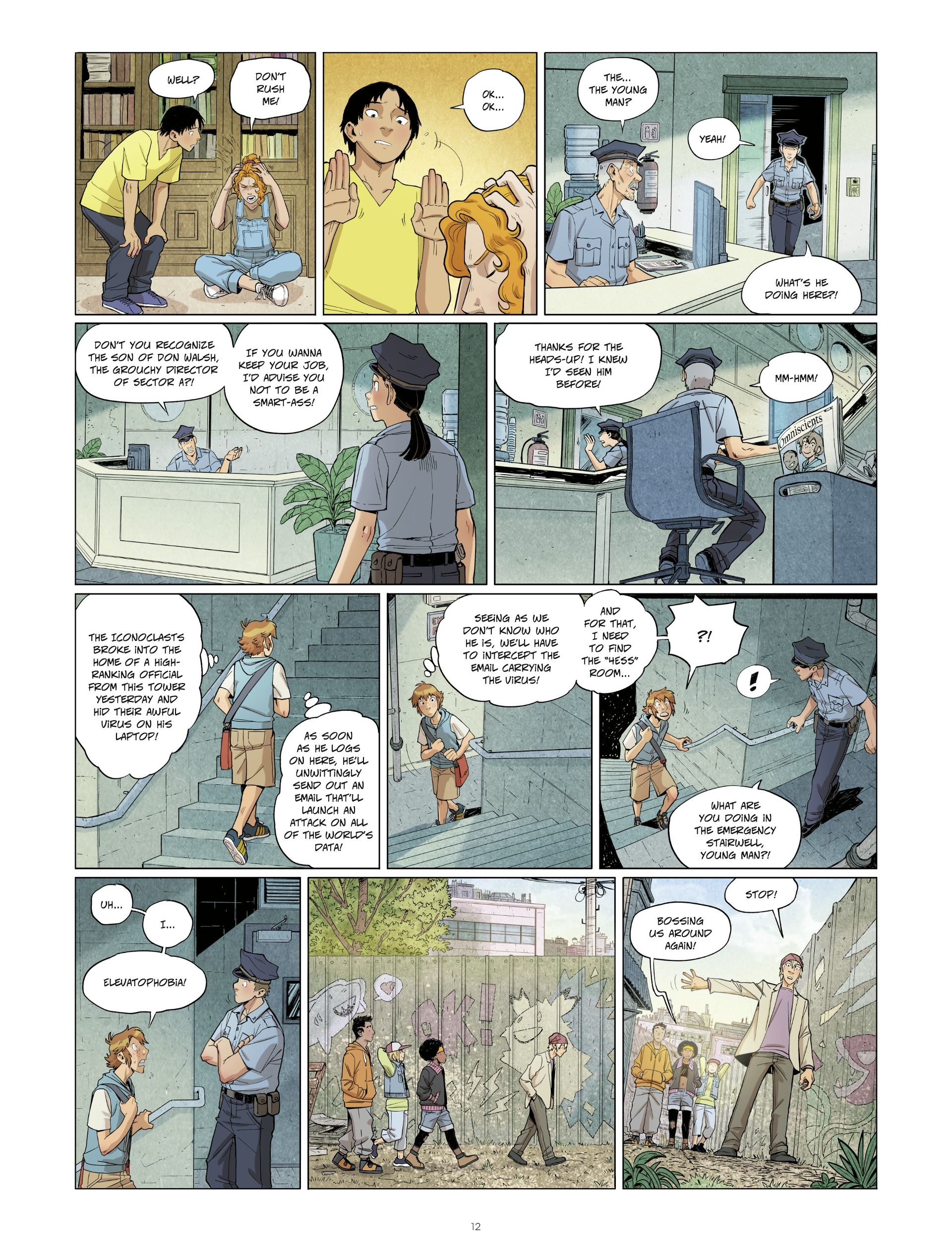 Read online The Omniscients comic -  Issue #3 - 12