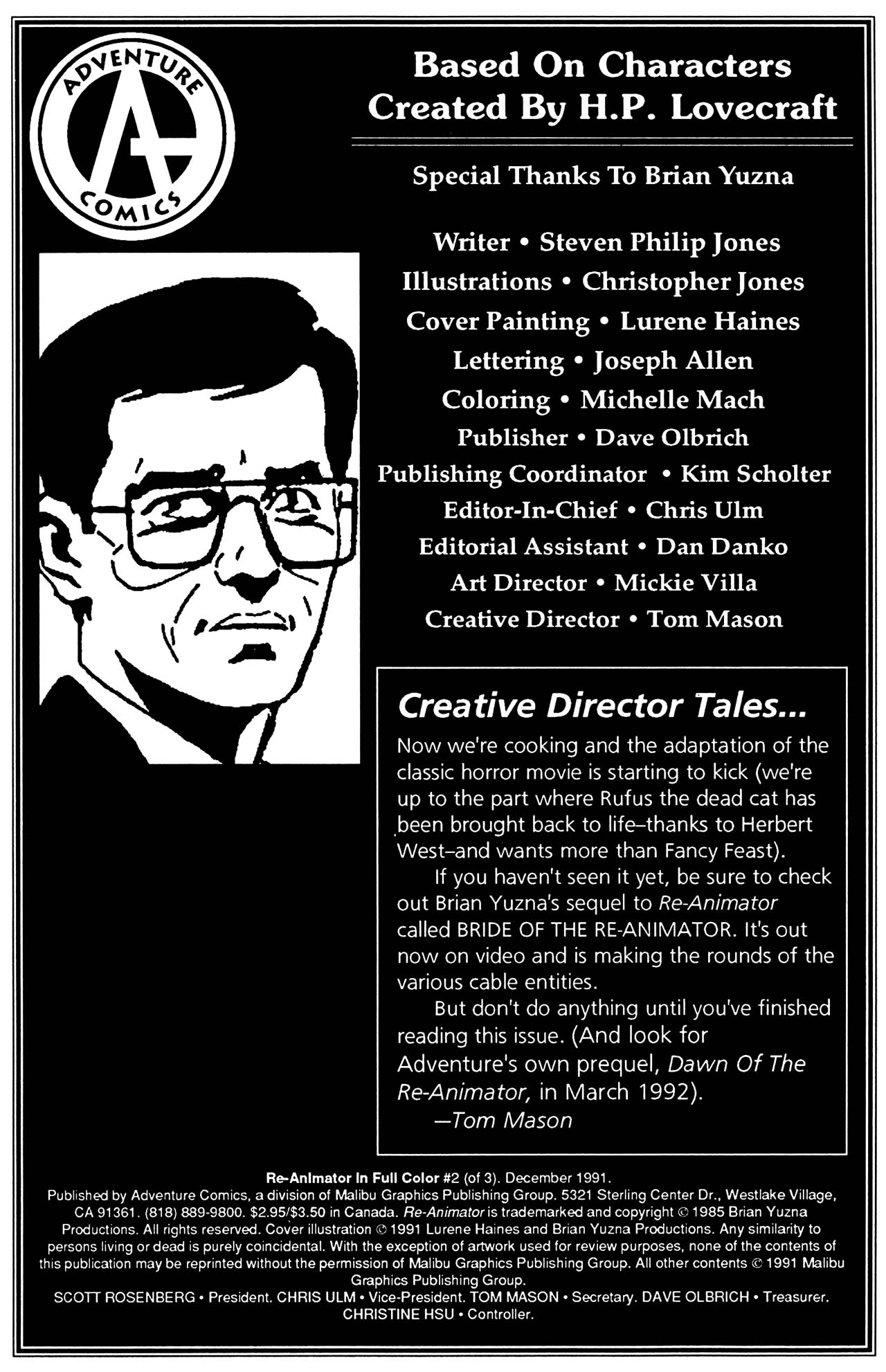Read online Re-Animator (1991) comic -  Issue #2 - 2