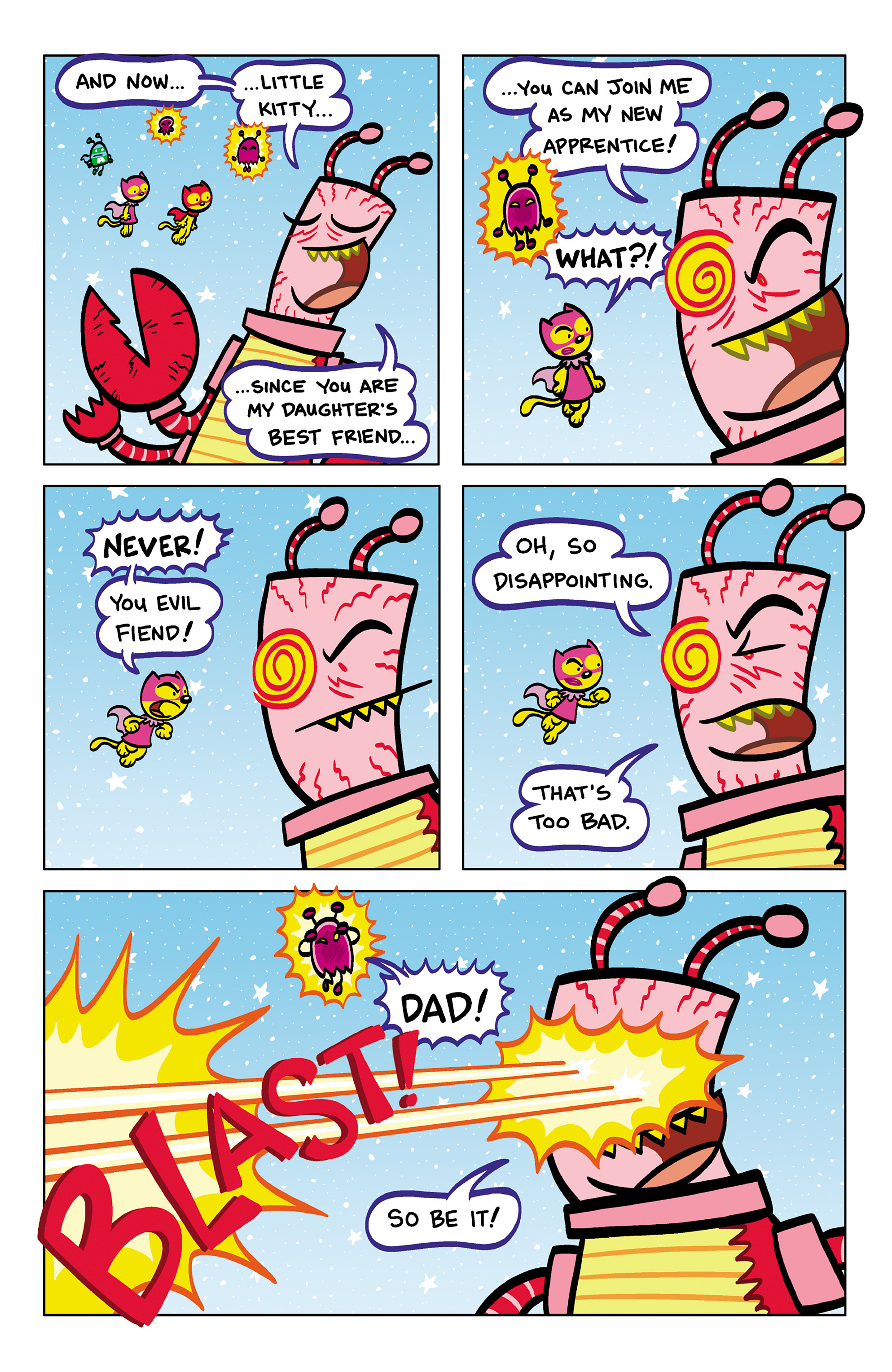 Read online Aw Yeah Comics: Action Cat & Adventure Bug comic -  Issue #4 - 14