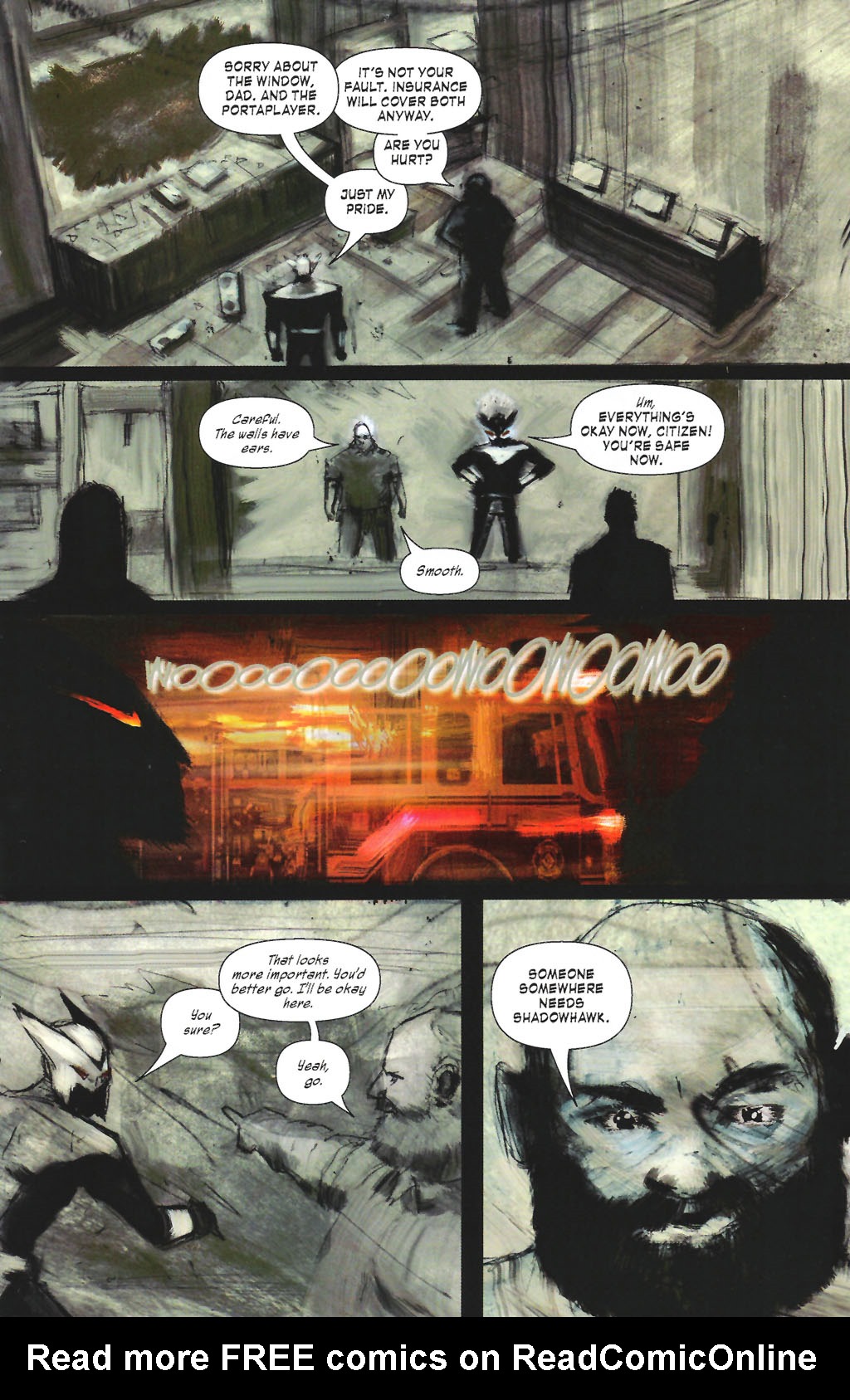 Read online ShadowHawk (2005) comic -  Issue #7 - 15