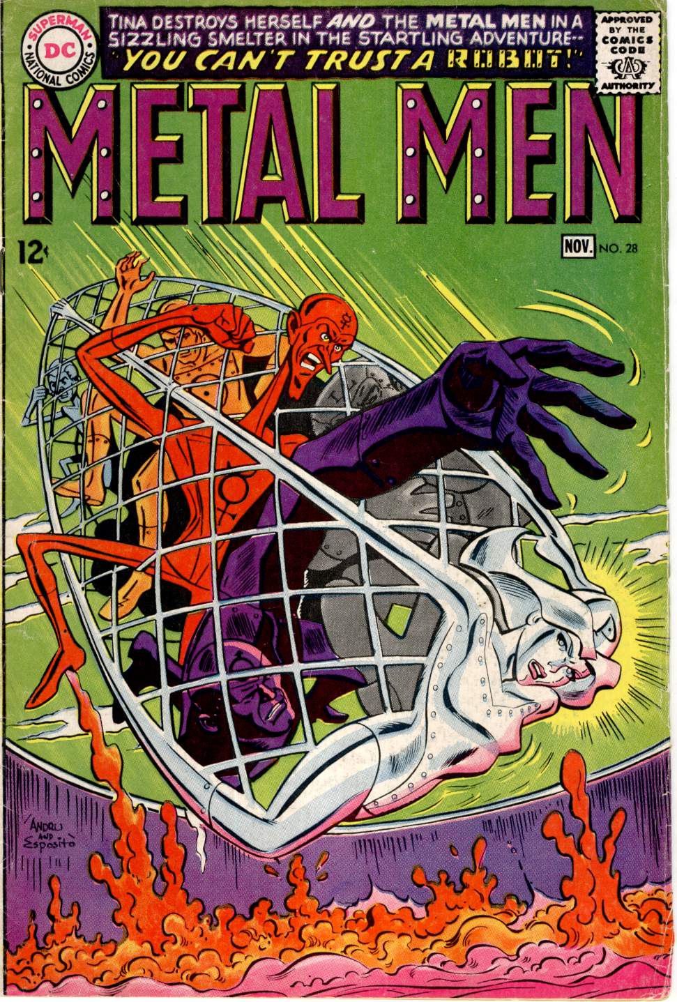 Metal Men (1963) Issue #28 #28 - English 1