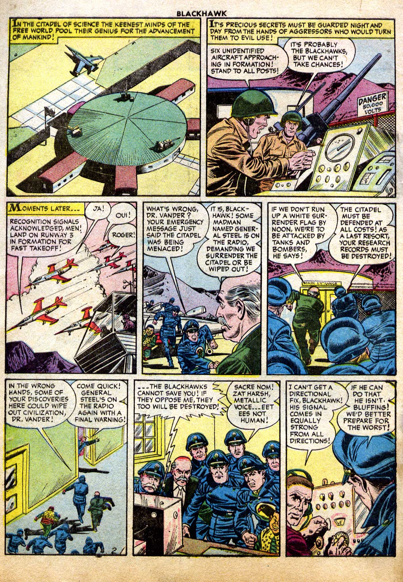 Read online Blackhawk (1957) comic -  Issue #101 - 5