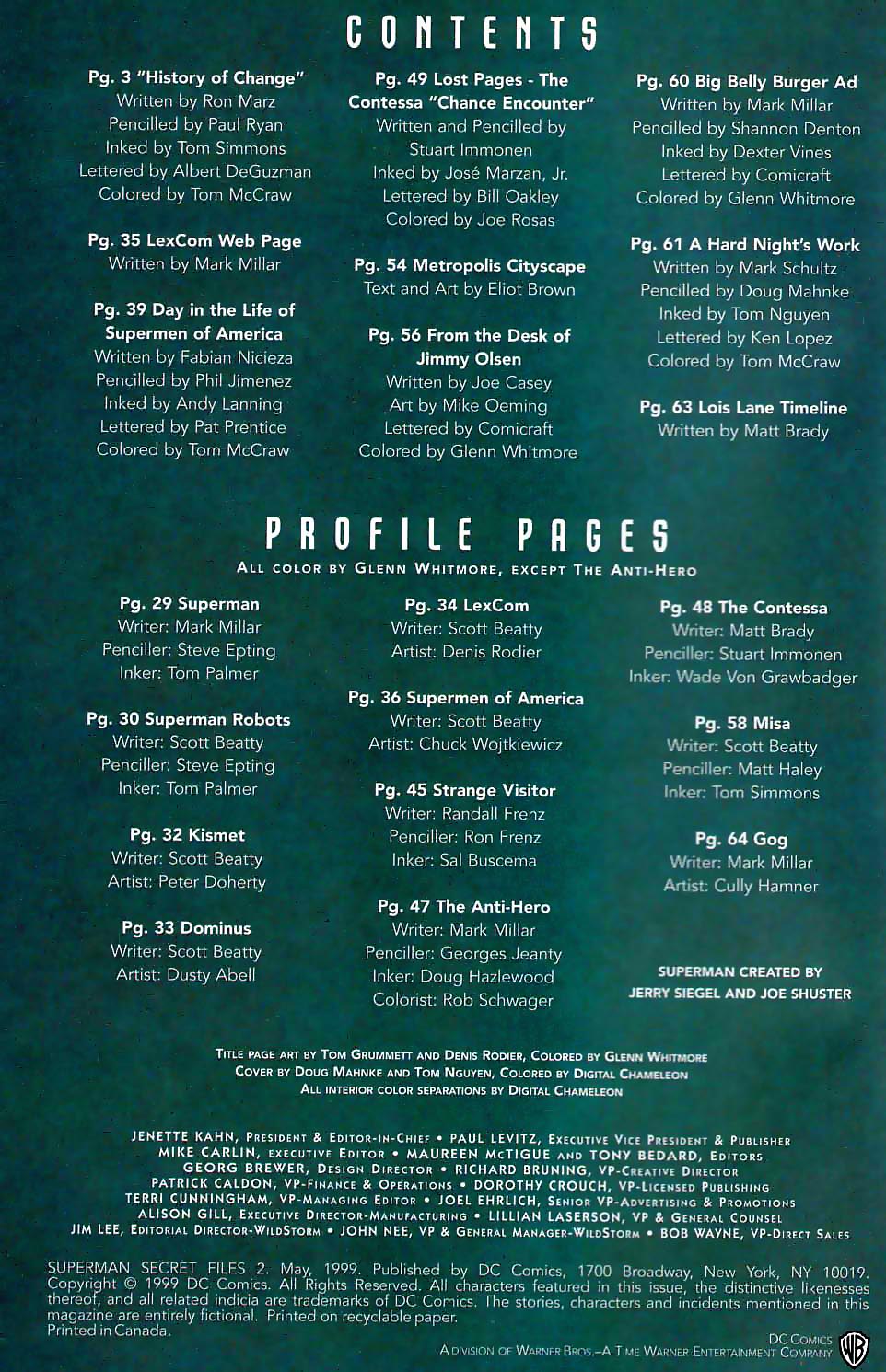 Read online Superman: Secret Files (1998) comic -  Issue #2 - 3