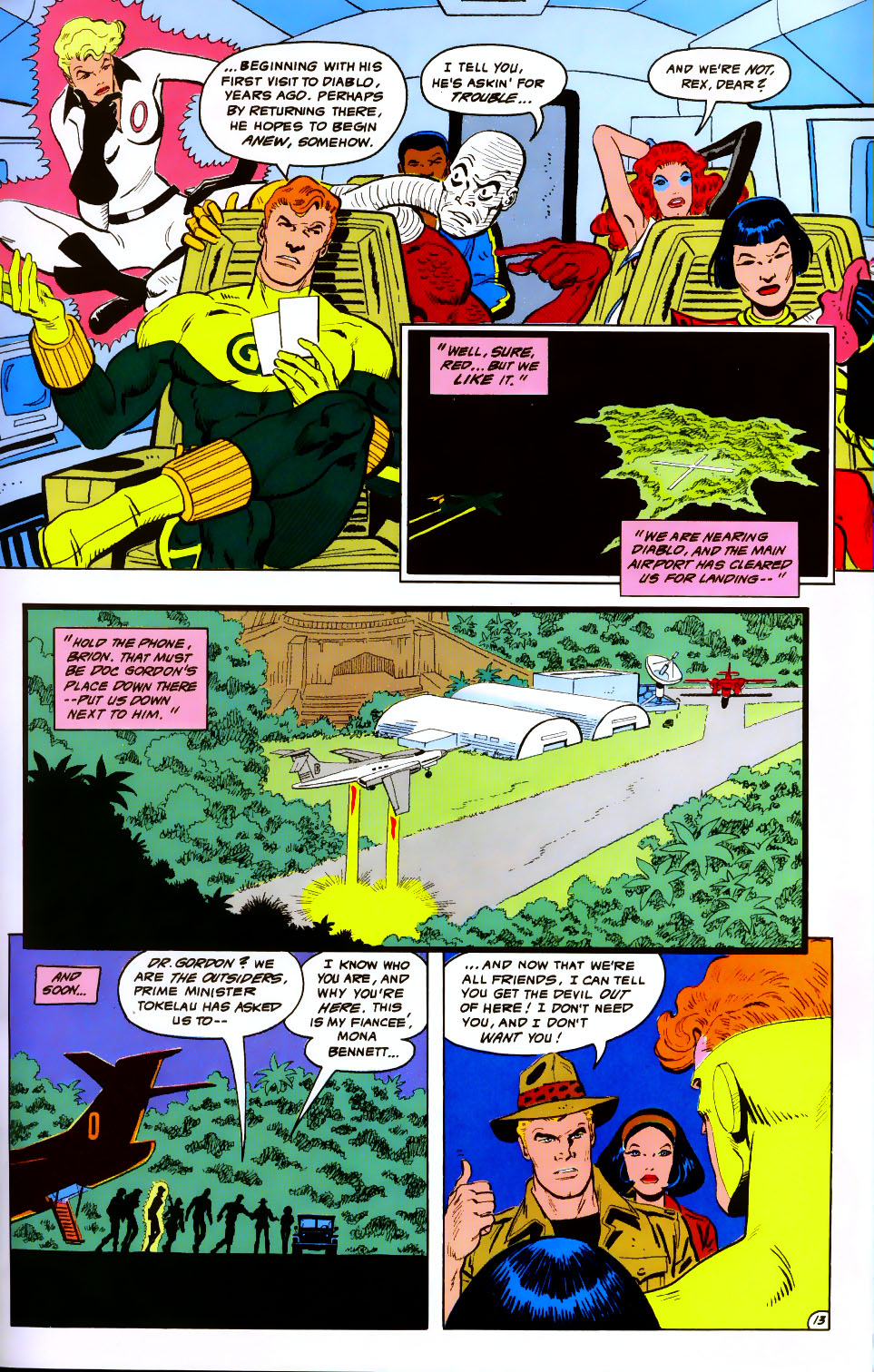 Read online The Outsiders (1985) comic -  Issue #17 - 15