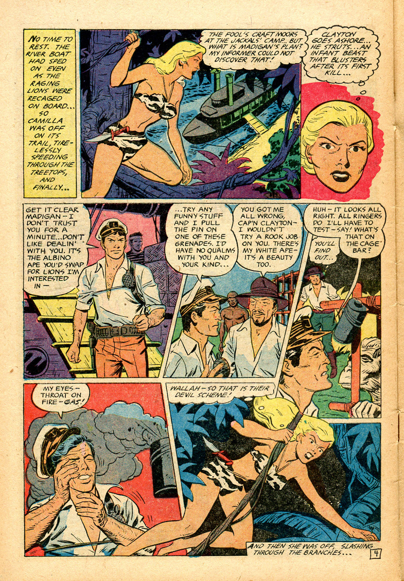 Read online Jungle Comics comic -  Issue #148 - 32