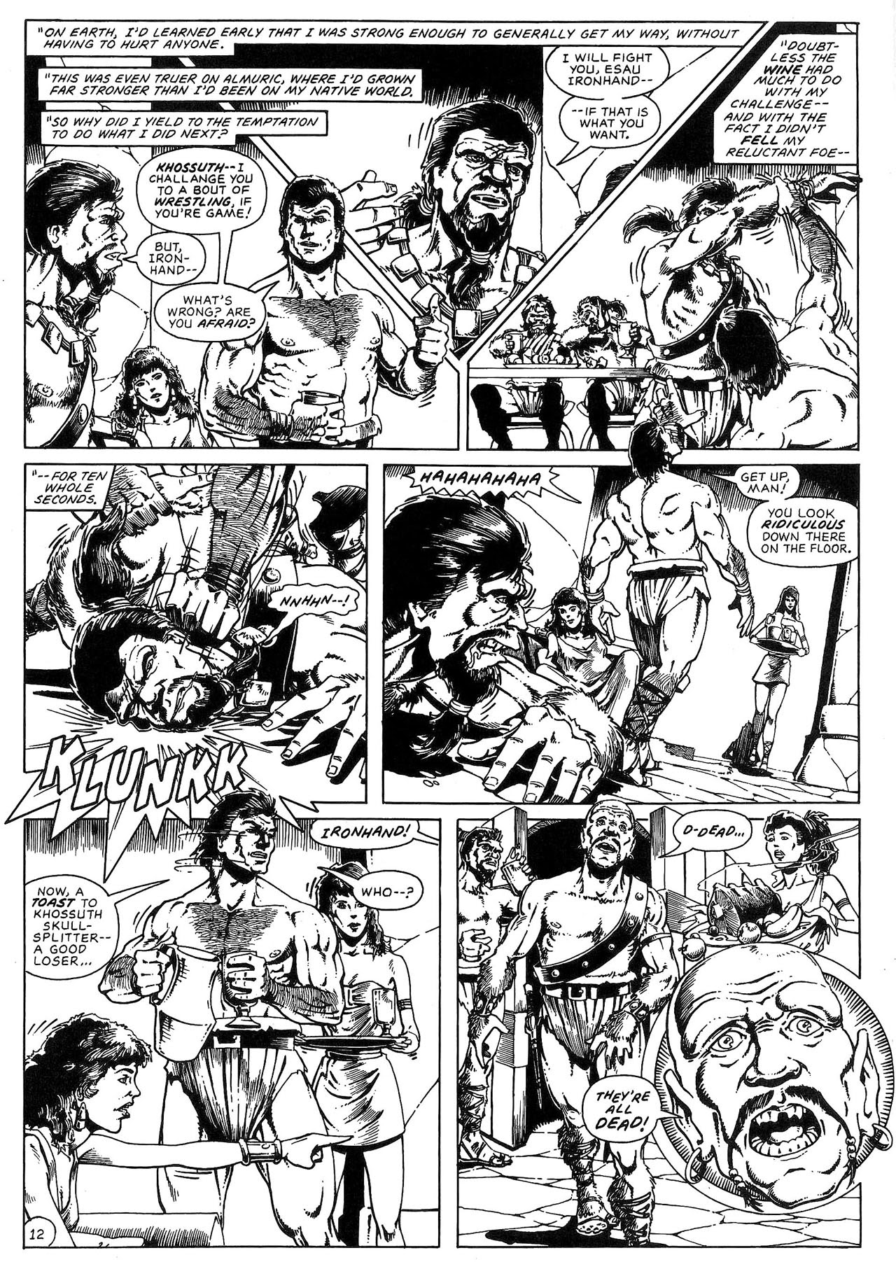 Read online Ironhand of Almuric comic -  Issue #1 - 13