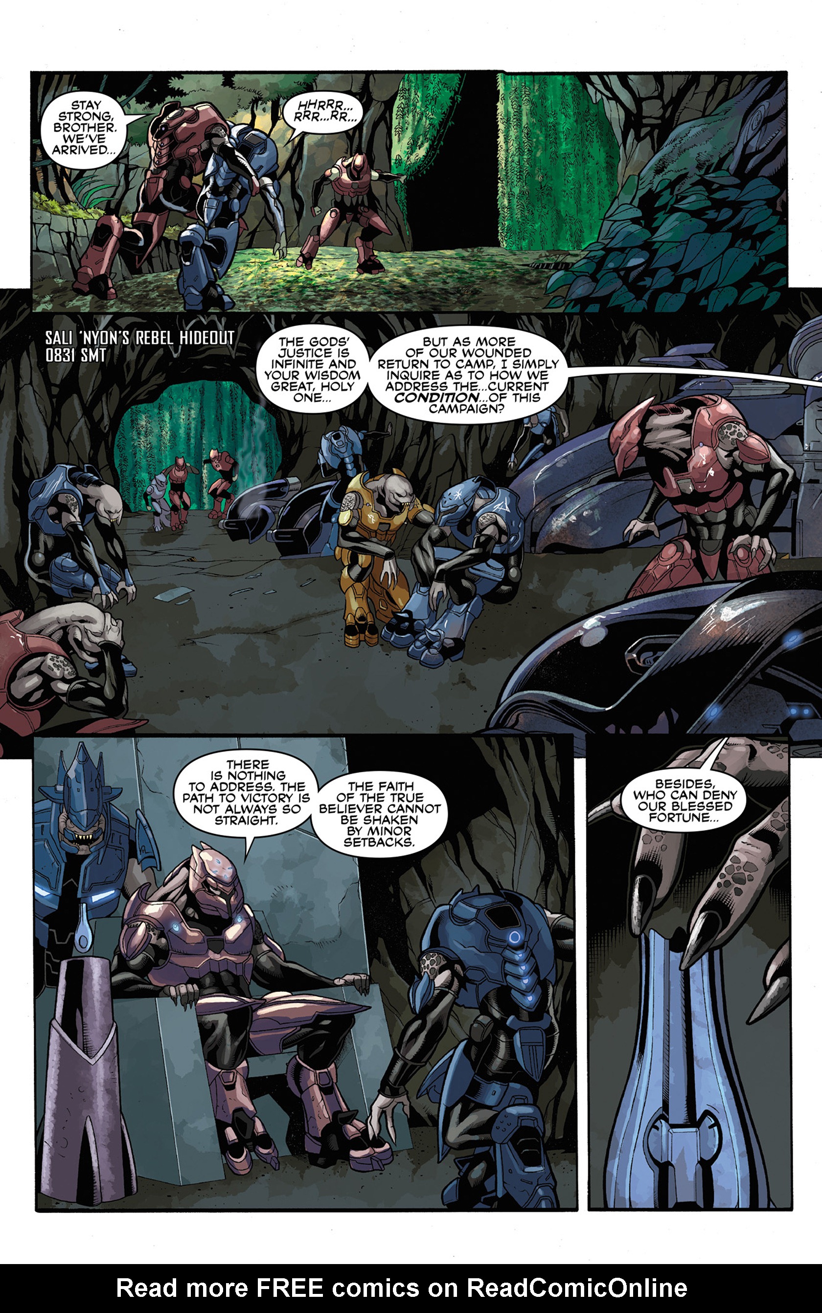 Read online Halo: Escalation comic -  Issue #15 - 15